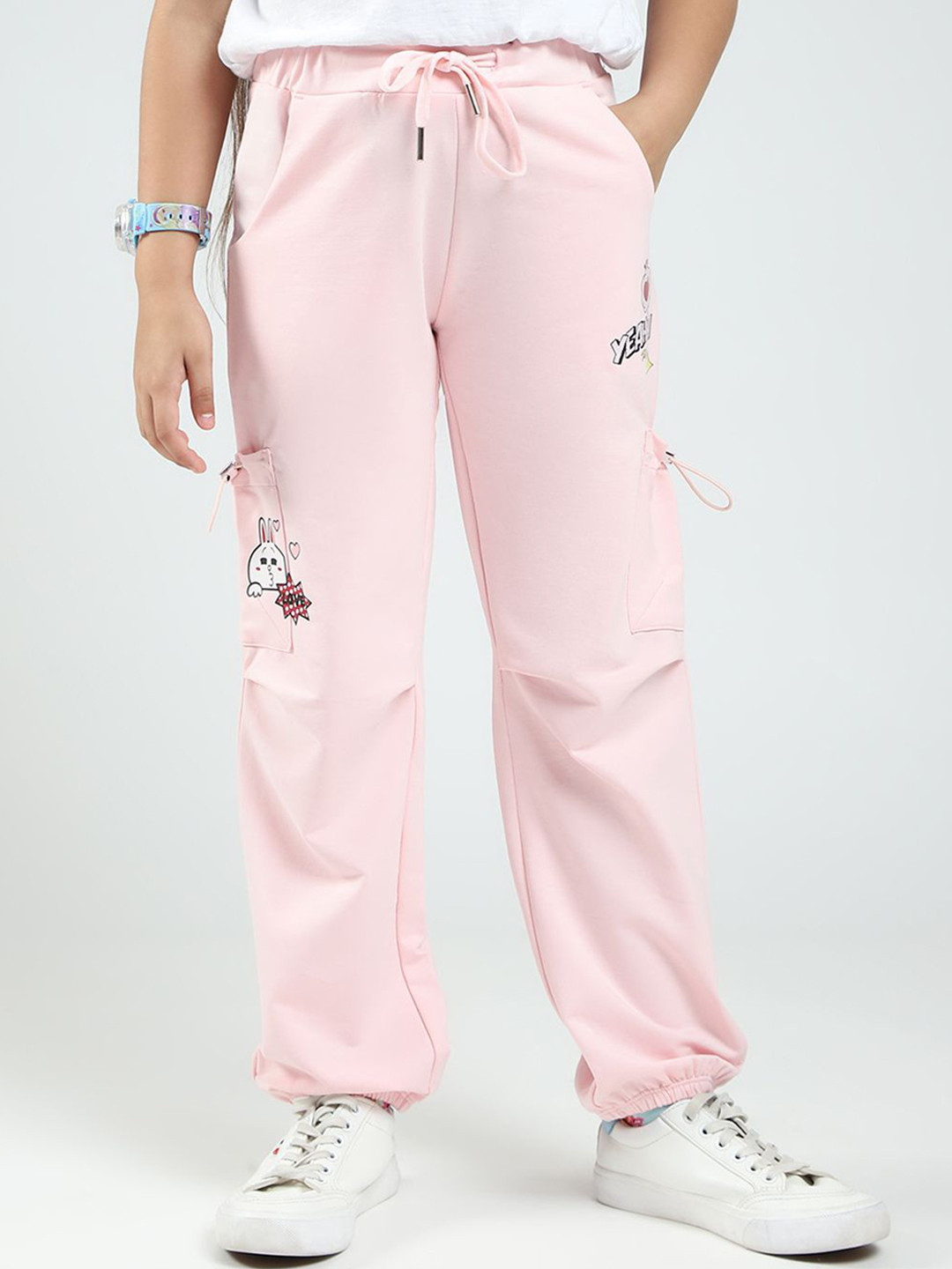 Monte Carlo Girls Printed Lower Joggers