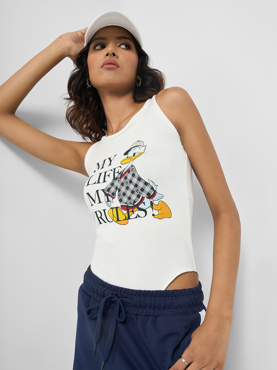 SF JEANS by Pantaloons Women Printed Bodysuit