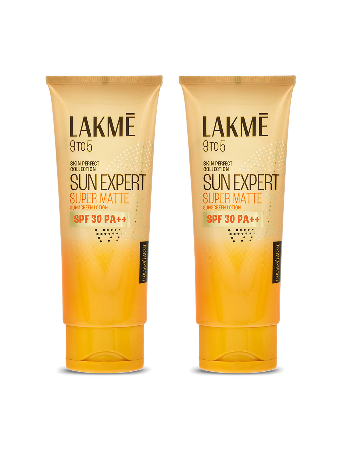 Lakme Set of 2 Matte Sunscreen SPF 30 PA++ Niacinamide with UVA/B Protection - 100 ml each