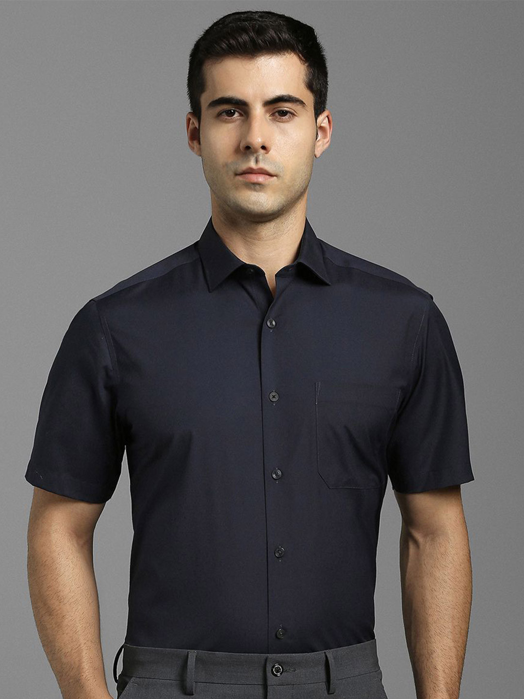 Louis Philippe Short Sleeves Formal Shirt