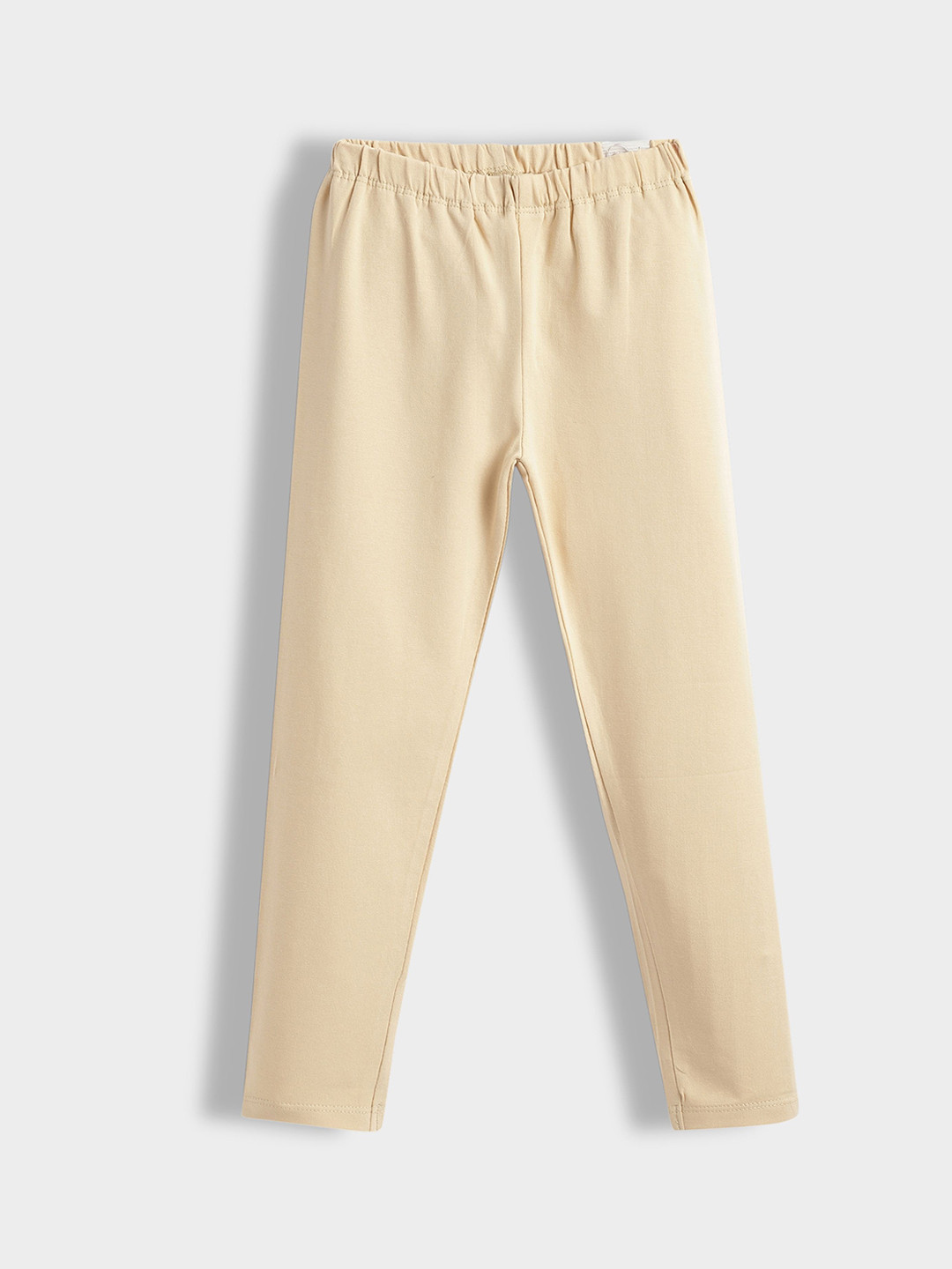 Orange Sugar Girls Solid Cotton Leggings
