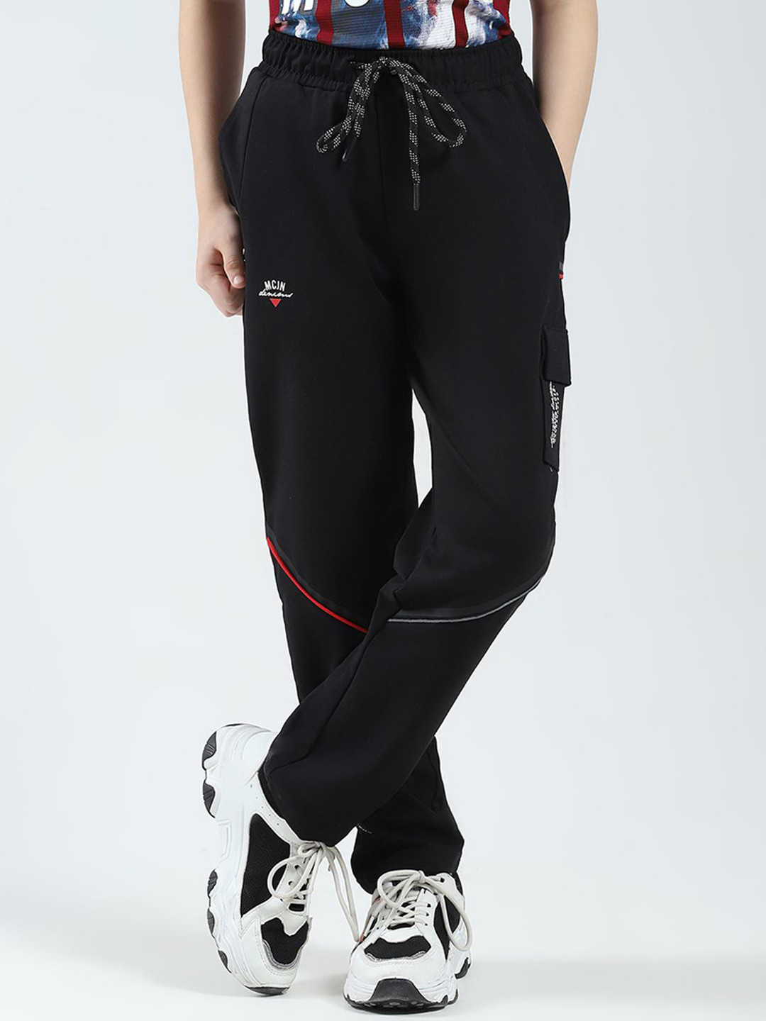 Monte Carlo Boys Printed Lower Track Pants