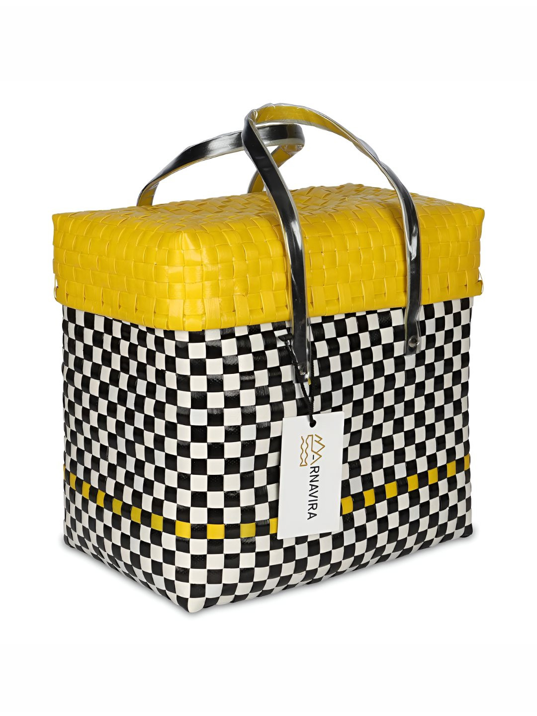 Arnavira White Easy to Clean Fruit and Vegetable Basket