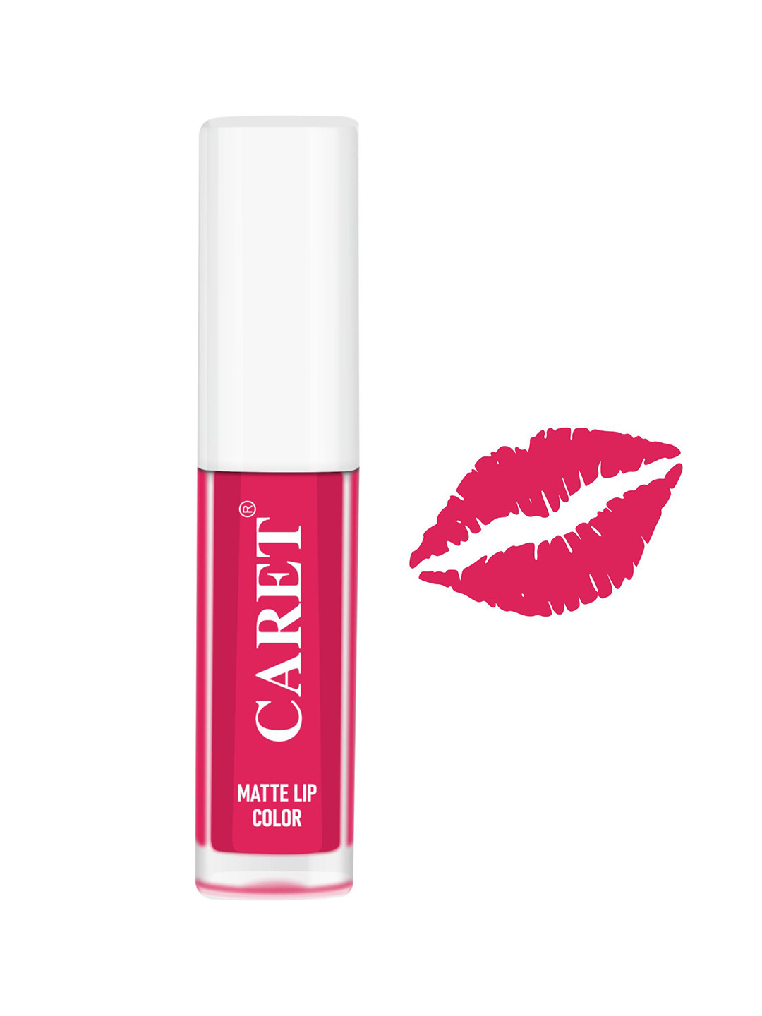 CARET ORGANIC Super-Pigmented Liquid Matte Lipsticks - 2 ml - Pink 4