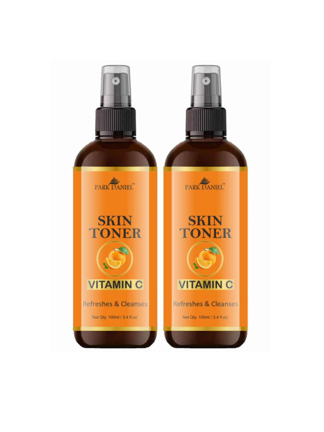 Park Daniel Set Of 2 Vitamin C Radiant Glow Skin Toner For Hydrating - 100 ml Each