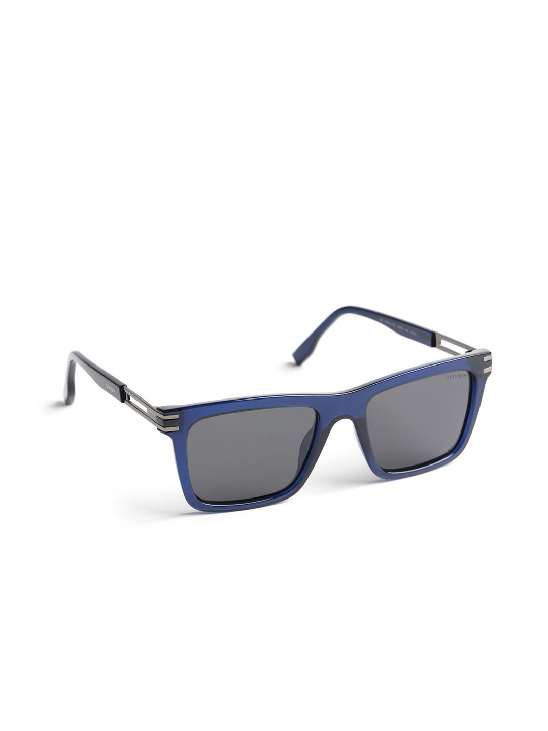 OPIUM Crystal Wayfarer Polarized & UV Protection Plastic Sunglasses for Men