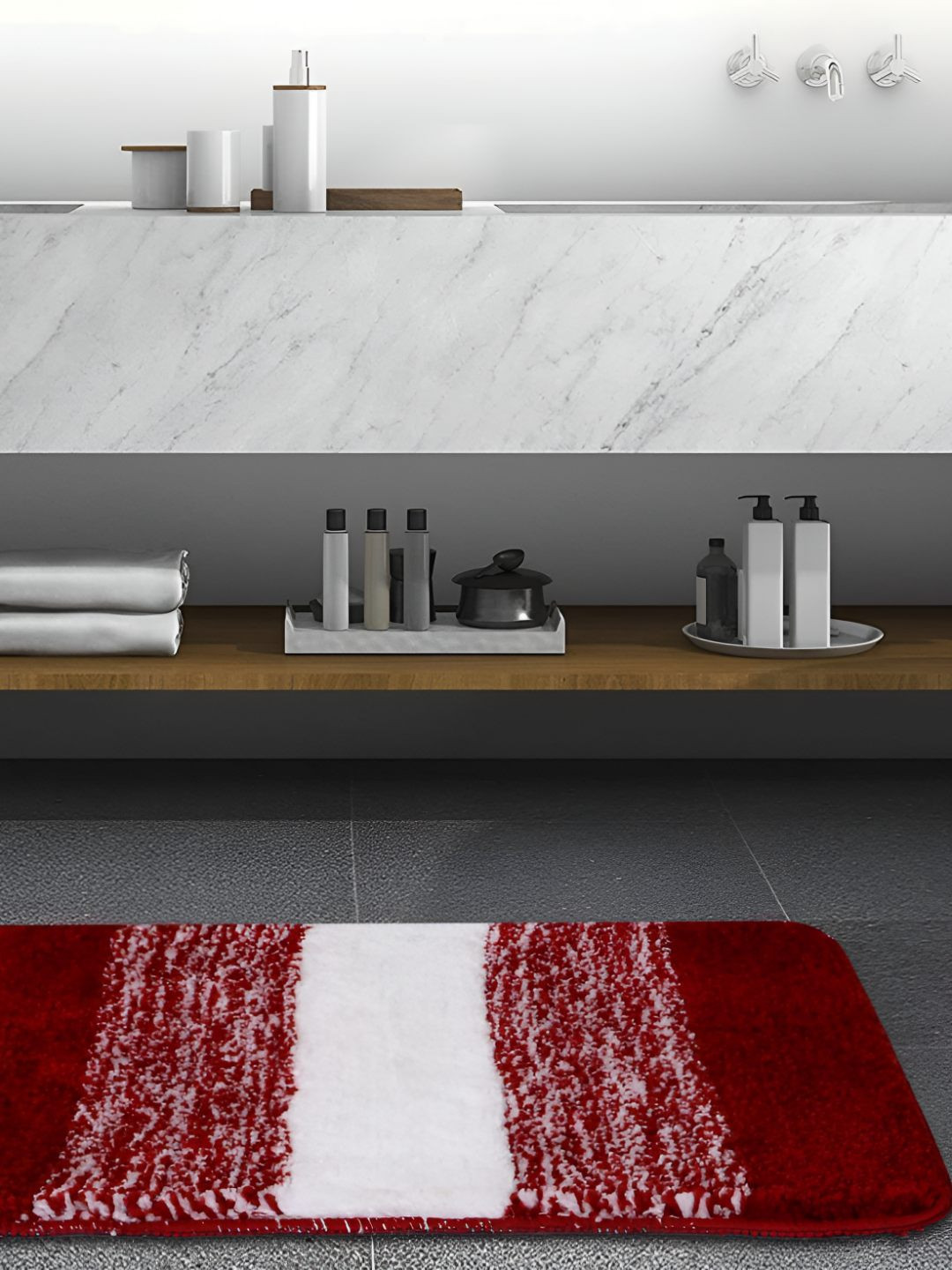 GBL COLLECTION Unisex Red Floor Mats & Dhurries