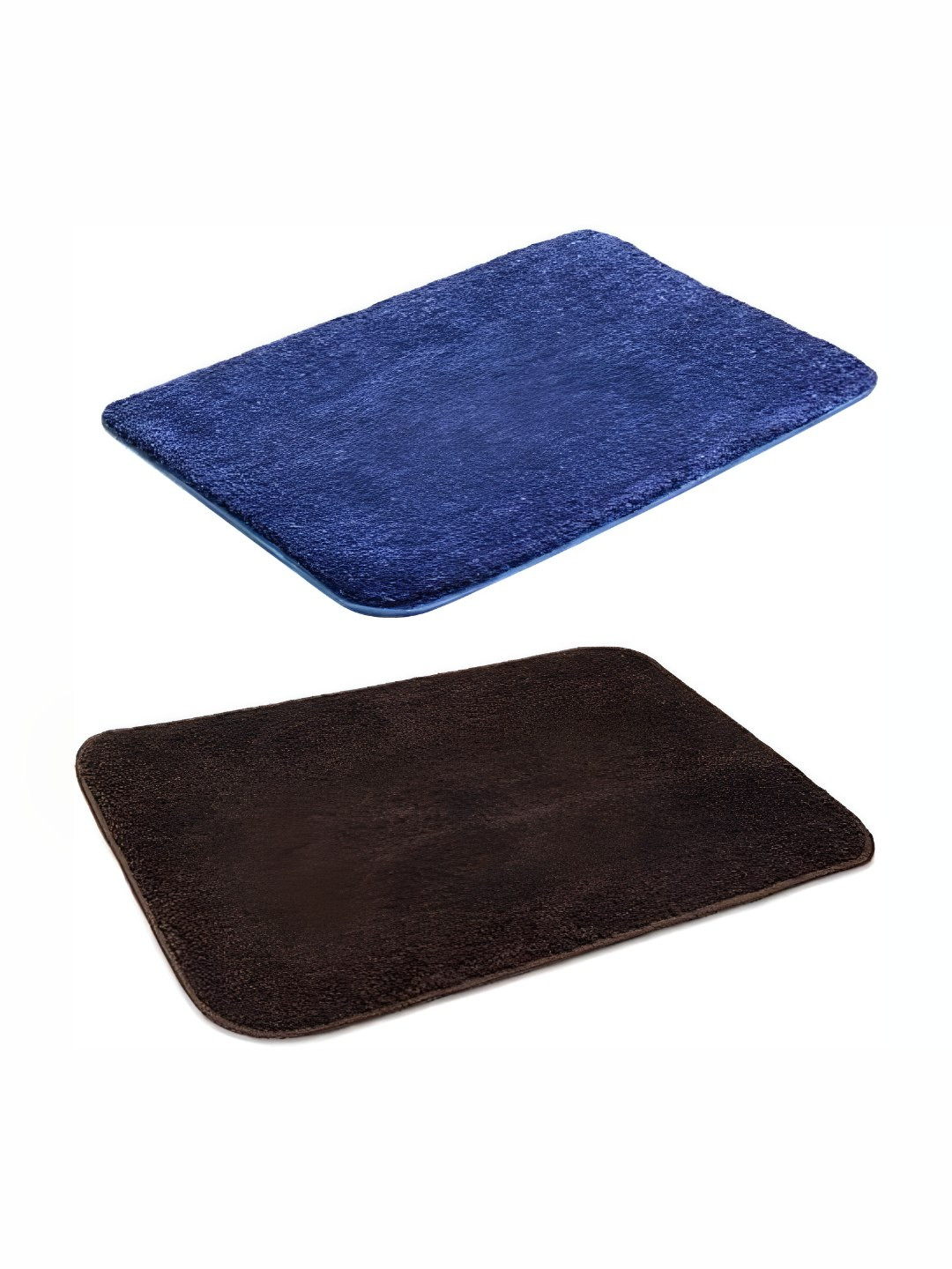 GBL COLLECTION Blue Polypropylene Water Resistant Floor Mat