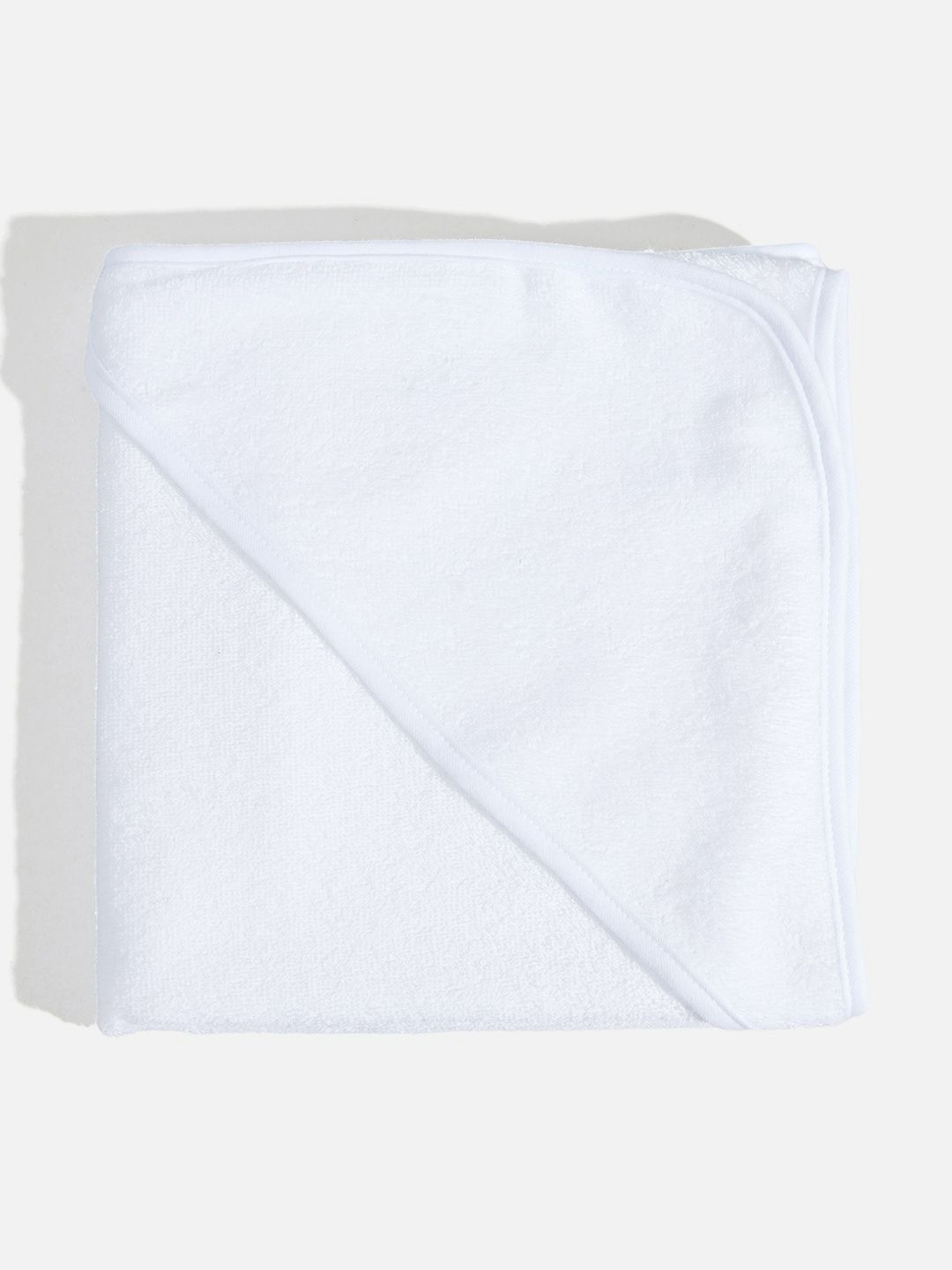 Juniors by Babyshop White 3 Pieces Cotton 210 GSM Bath Towels