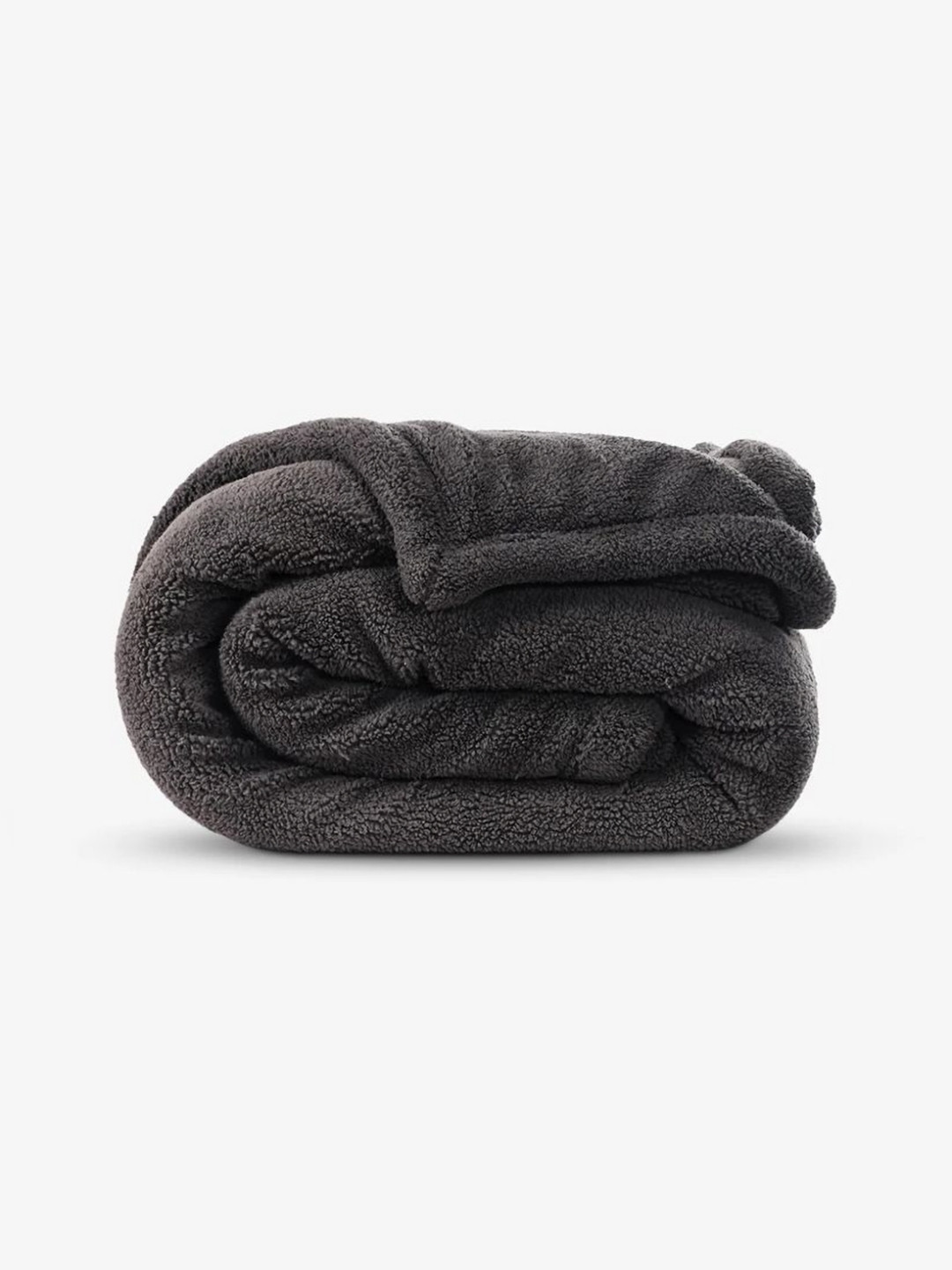 Zarf Charcoal Microfiber Heavy Winter Double Bed Quilt