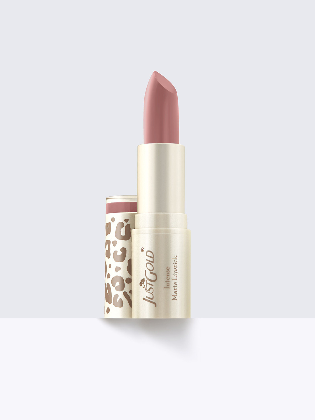 JUSTGOLD Intense Matte Long Lasting & Weightless Formula Lipstick - 4 g - Shade 220- Beige