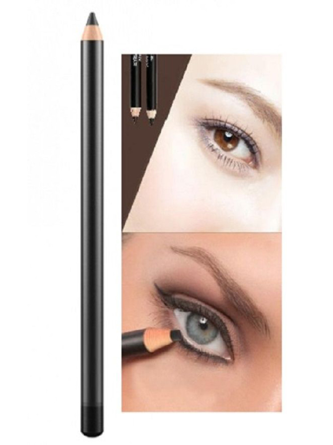 Herrlich Long Lasting Waterproof Pencil Kajal- 0.75 g- Black