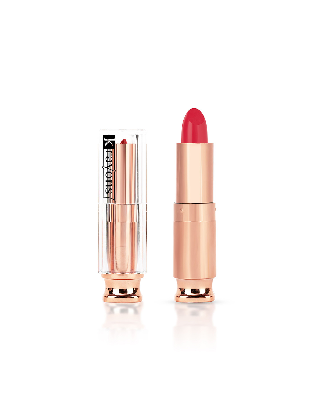 krayons Classy Long Stay Matte Lipstick- 3.5 g- Ruby Pink
