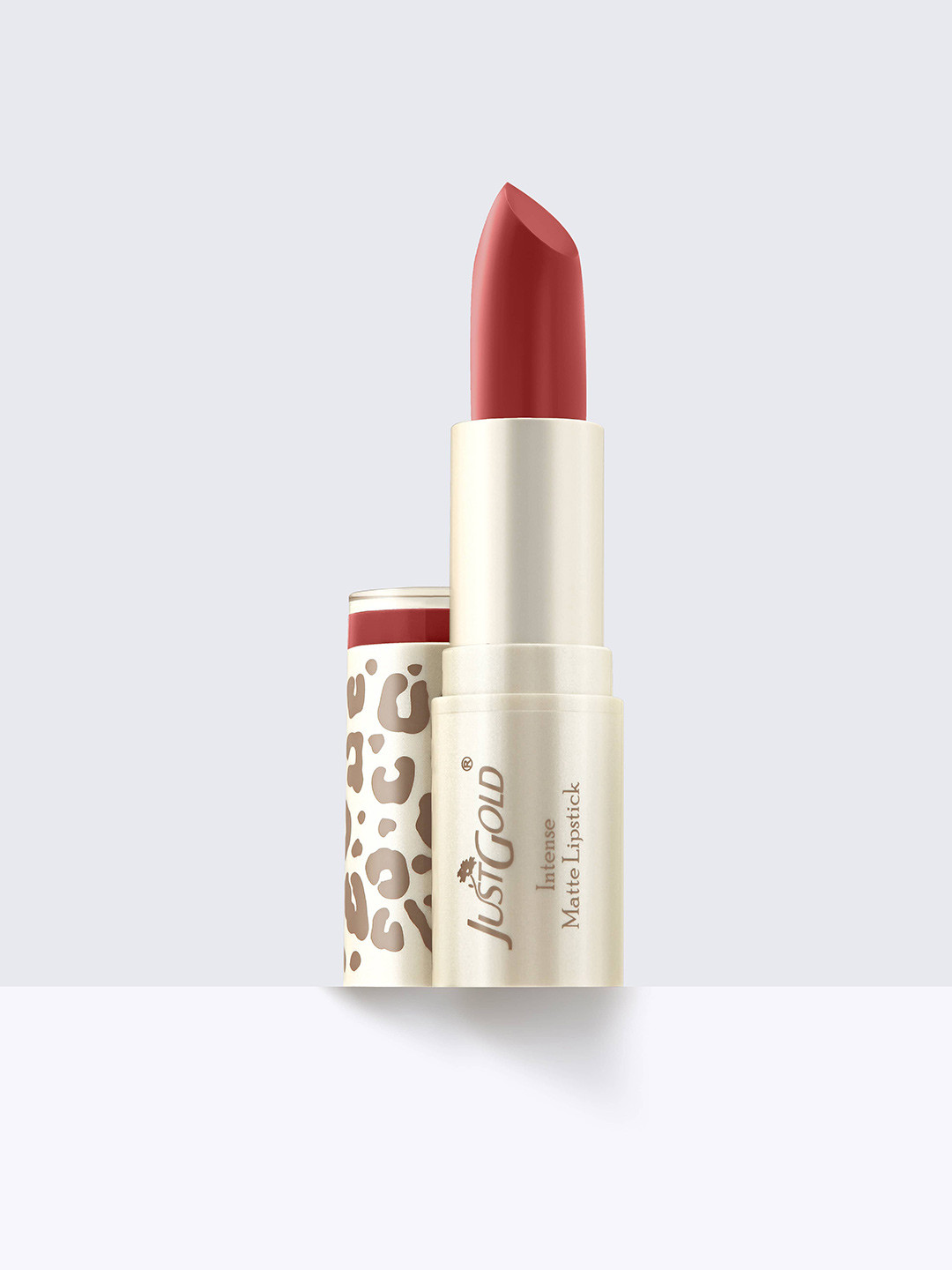 JUSTGOLD Intense Matte Long Lasting & Weightless Formula Lipstick - 4 g - Shade 201- Red