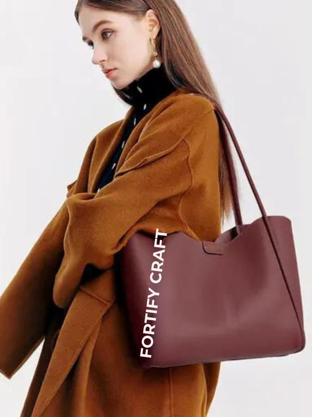 FORTIFY CRAFT Shopper Tote Bag