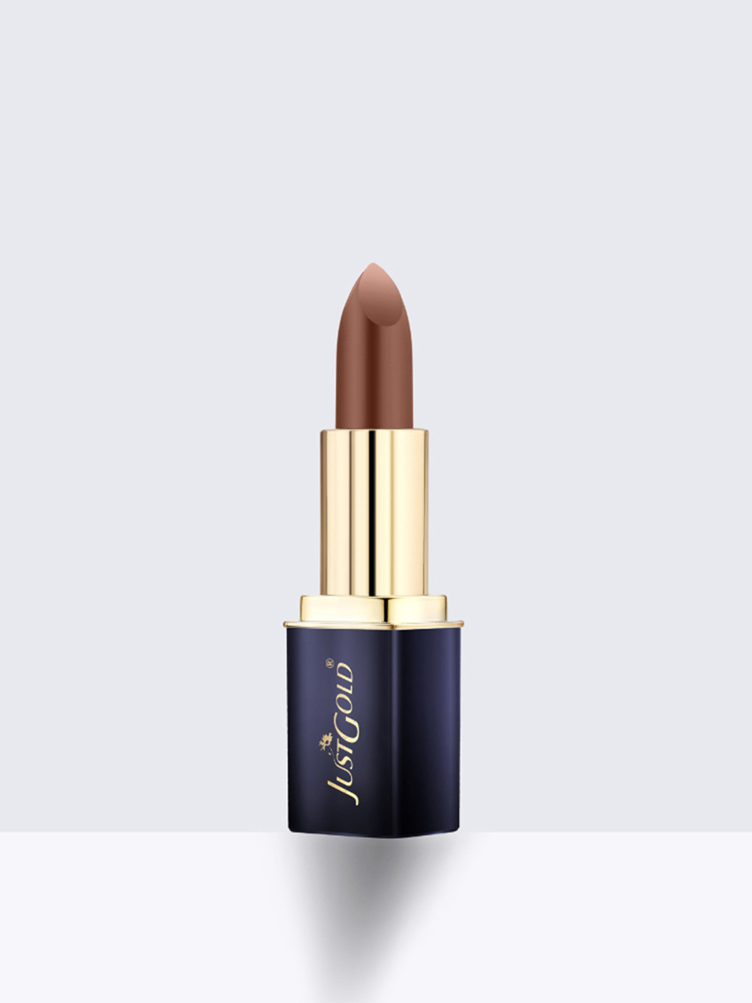 JUSTGOLD Texture Rich Lipstick Long-Lasting Semi-Matte Finish - 4 g - Shade 170- Taupe