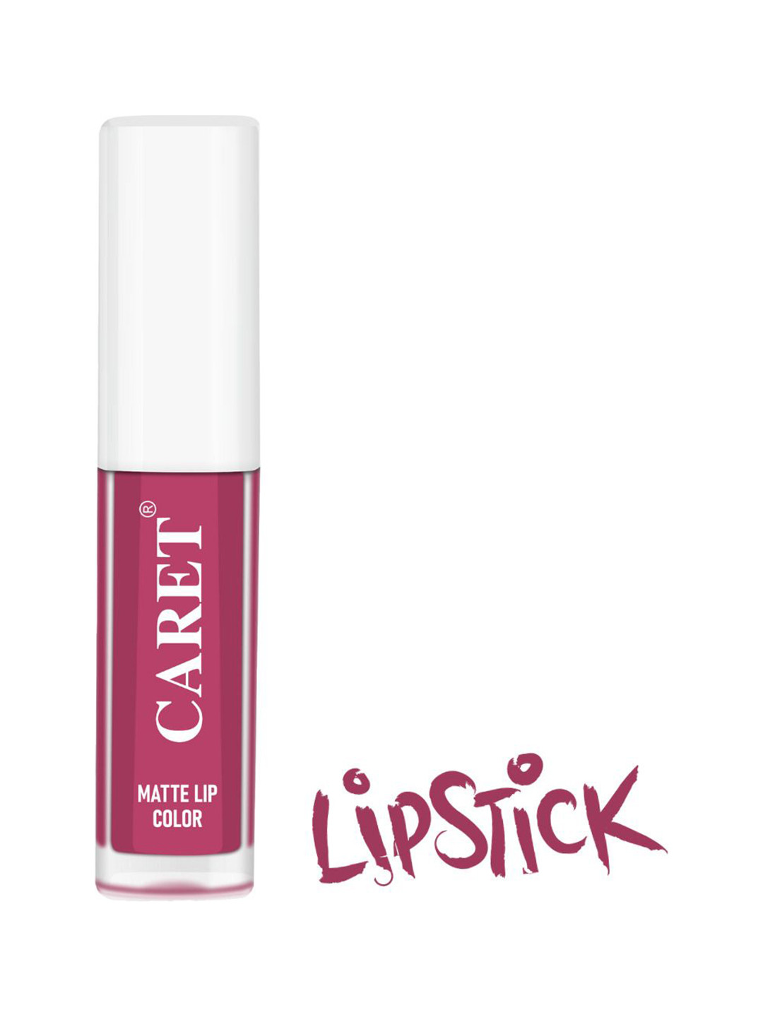 CARET ORGANIC Super-Pigmented Long Lasting Liquid Matte Lipsticks - 2 ml - Punch Pink- 8