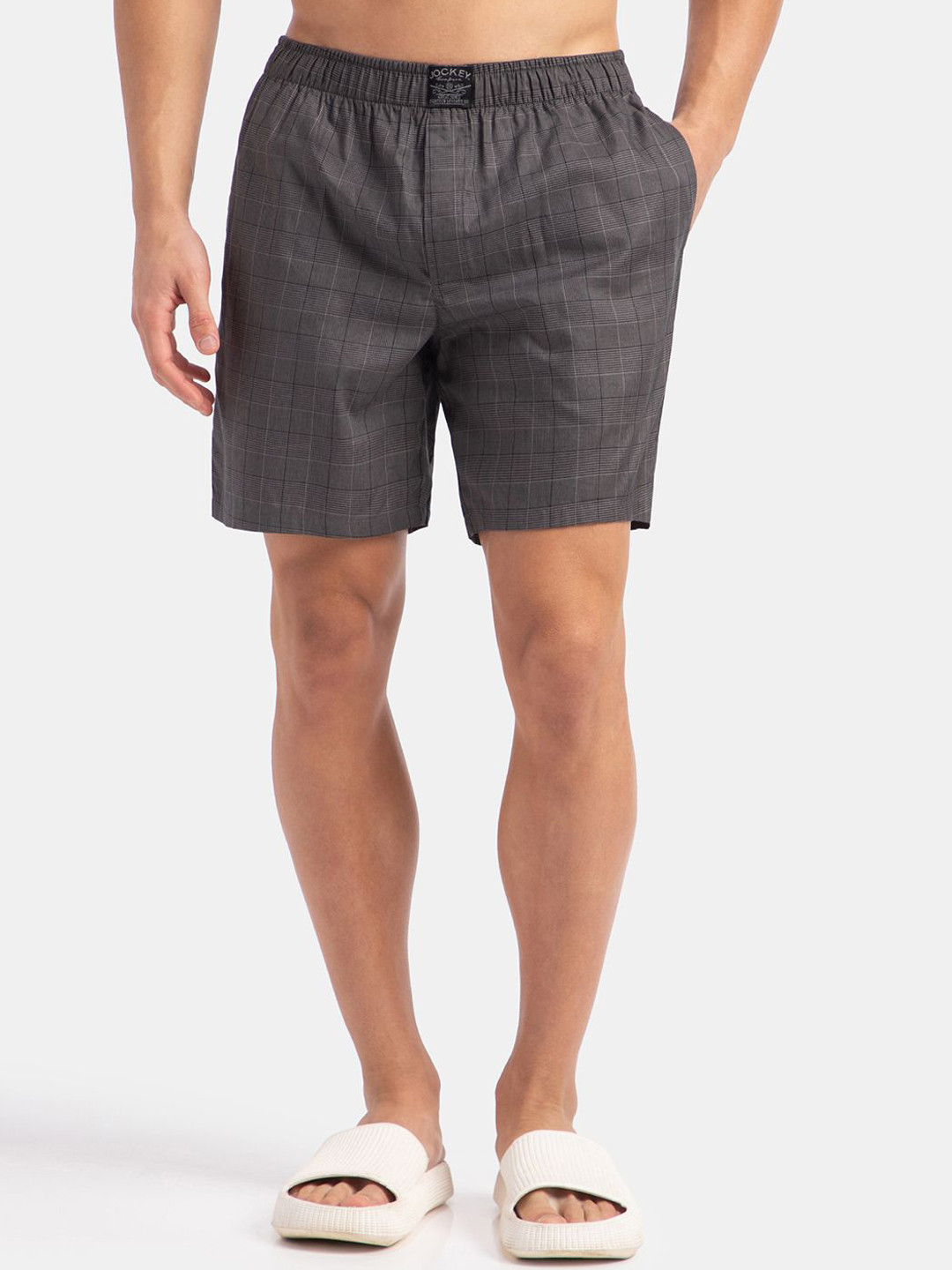 Jockey Tencel Lyocell Cotton Stayfresh Boxer Shorts with Side Pockets - HG18