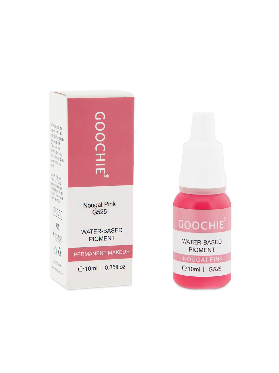 GOOCHIE Permanent Makeup Water-Based Lip Pigment - 10 ml - Nougat Pink G525
