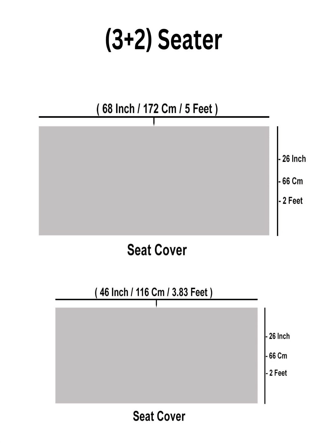 Fashion Throw Brown 4 Pieces Self Design 3+2 Seater Velvet Sofa Covers