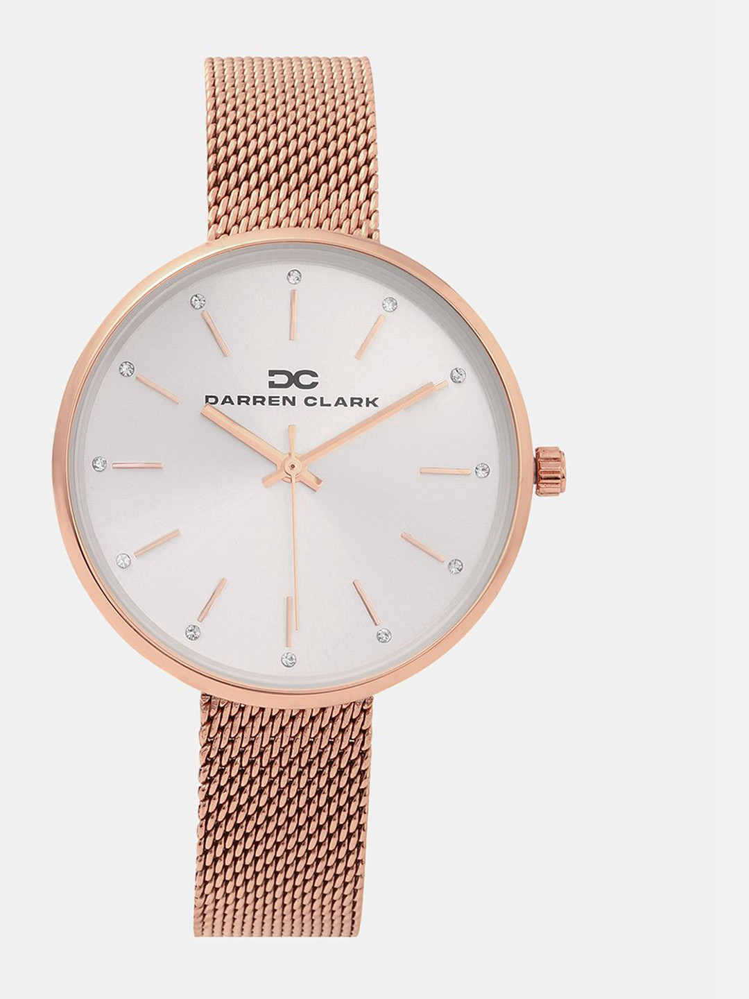 DARREN CLARK Women Embellished Dial & Bracelet Style Straps Analogue Watch 2007C-E0303