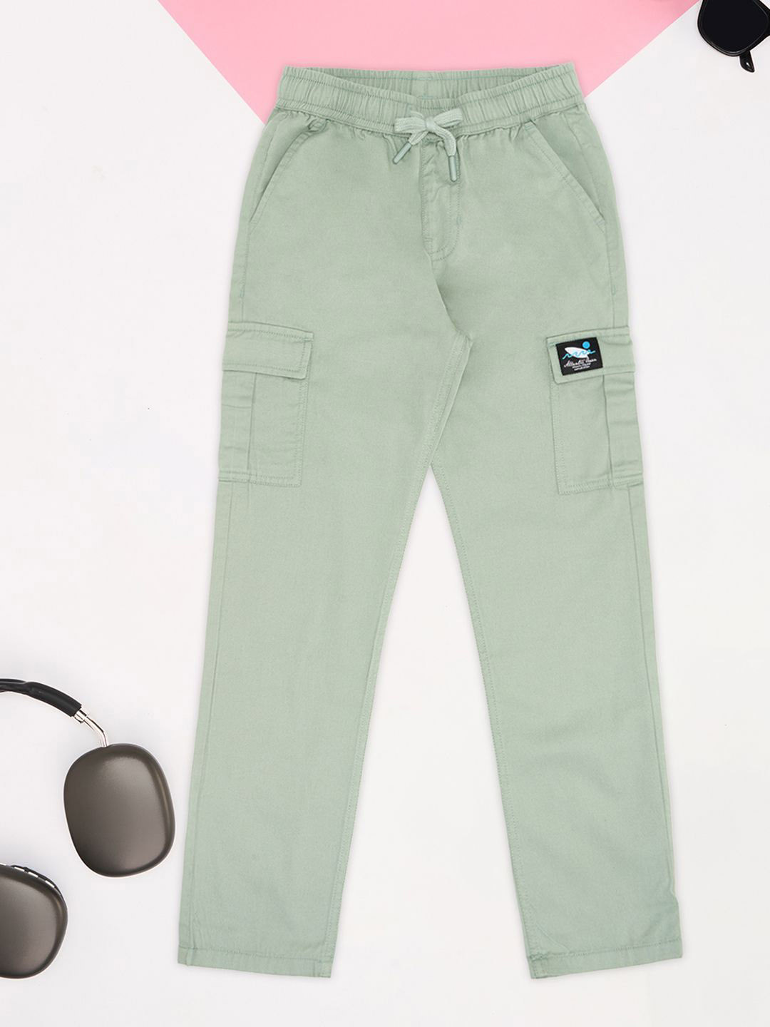 Pantaloons Junior Boy Mid-Rise Cargos