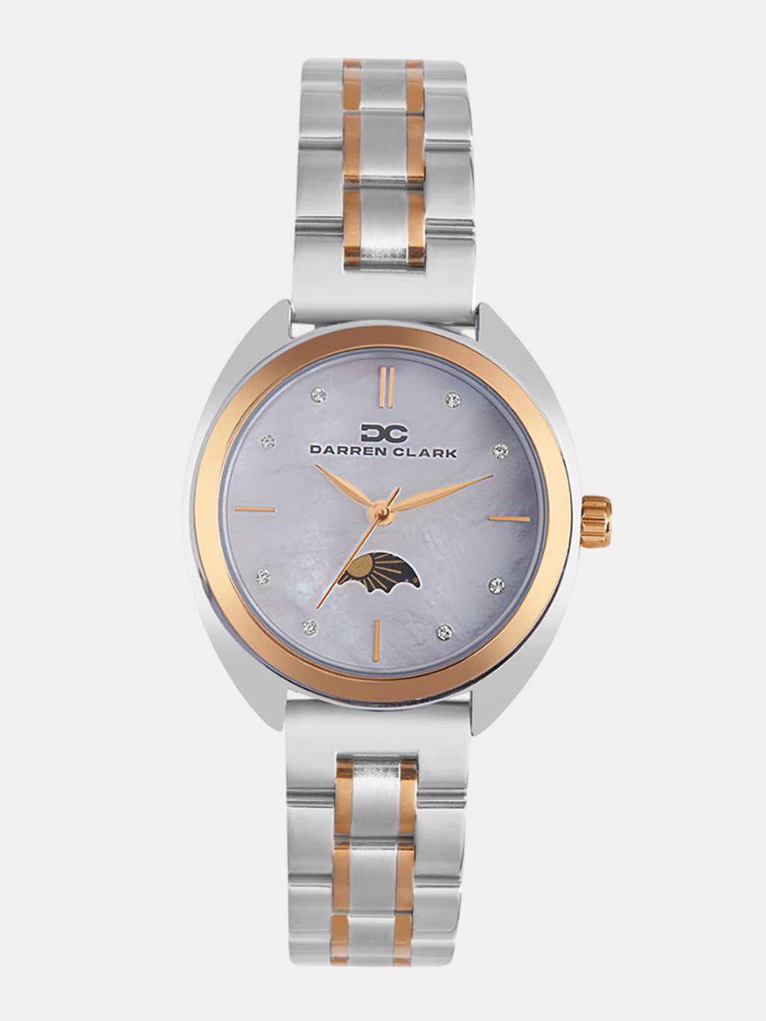 DARREN CLARK Women Mother Of Pearl Dial & Analogue Watch 2011E-M0101