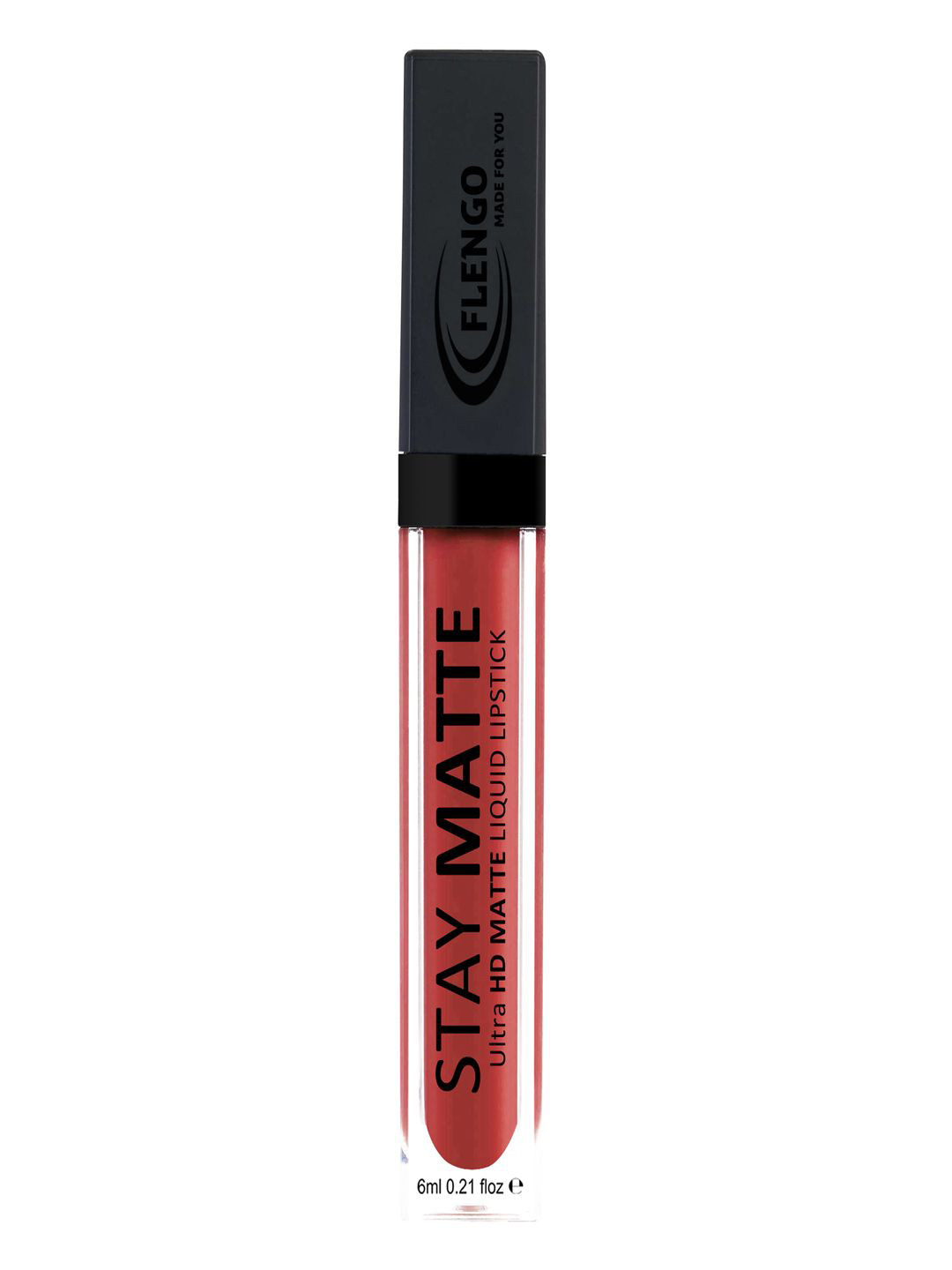 FLENGO Stay Matte Long Lasting Matte Liquid Lipstick - 6 ml - Real Nude