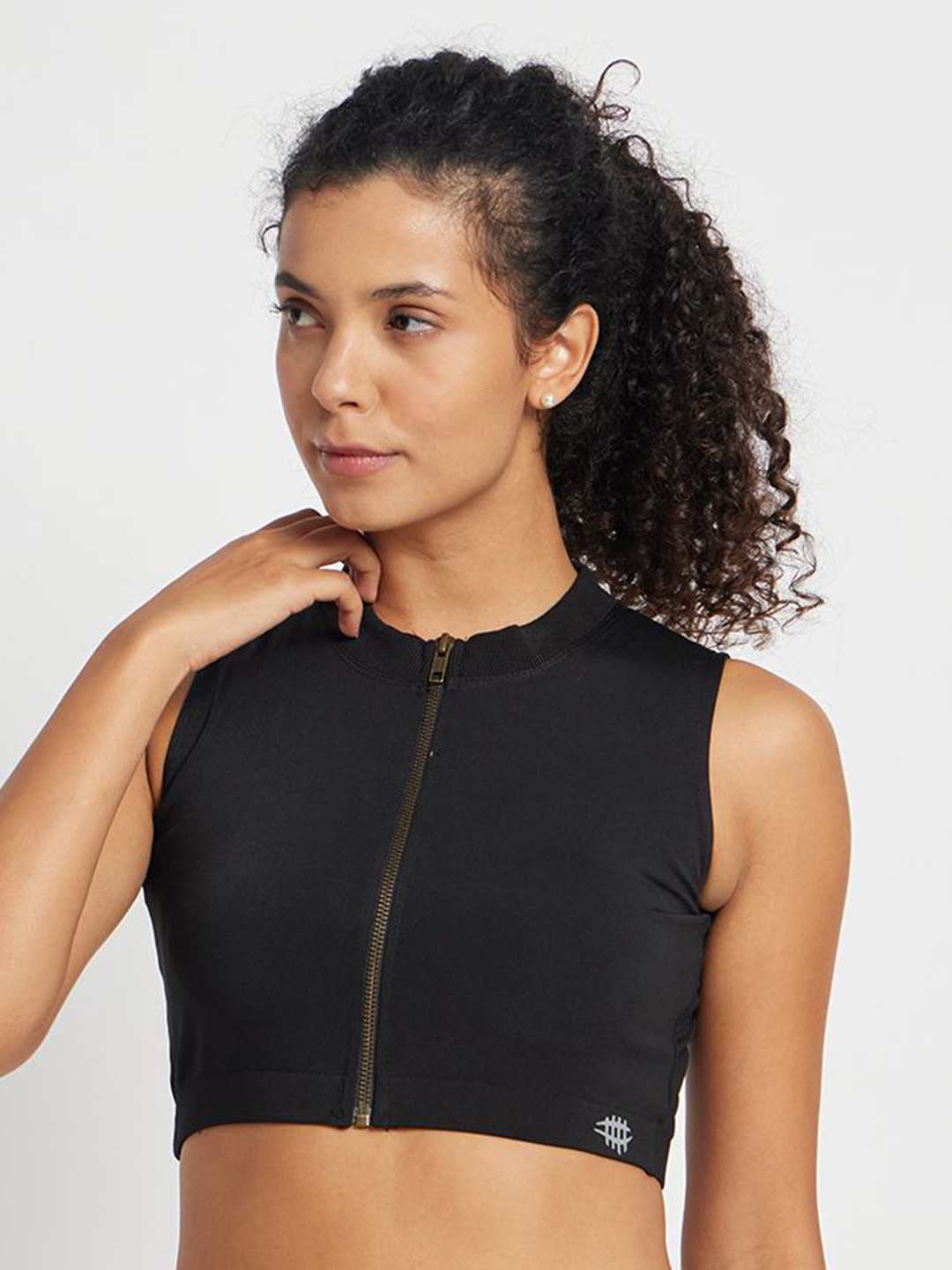 CLOTHWIK COLLECTION Women Front Open Full Coverage Sports Bra