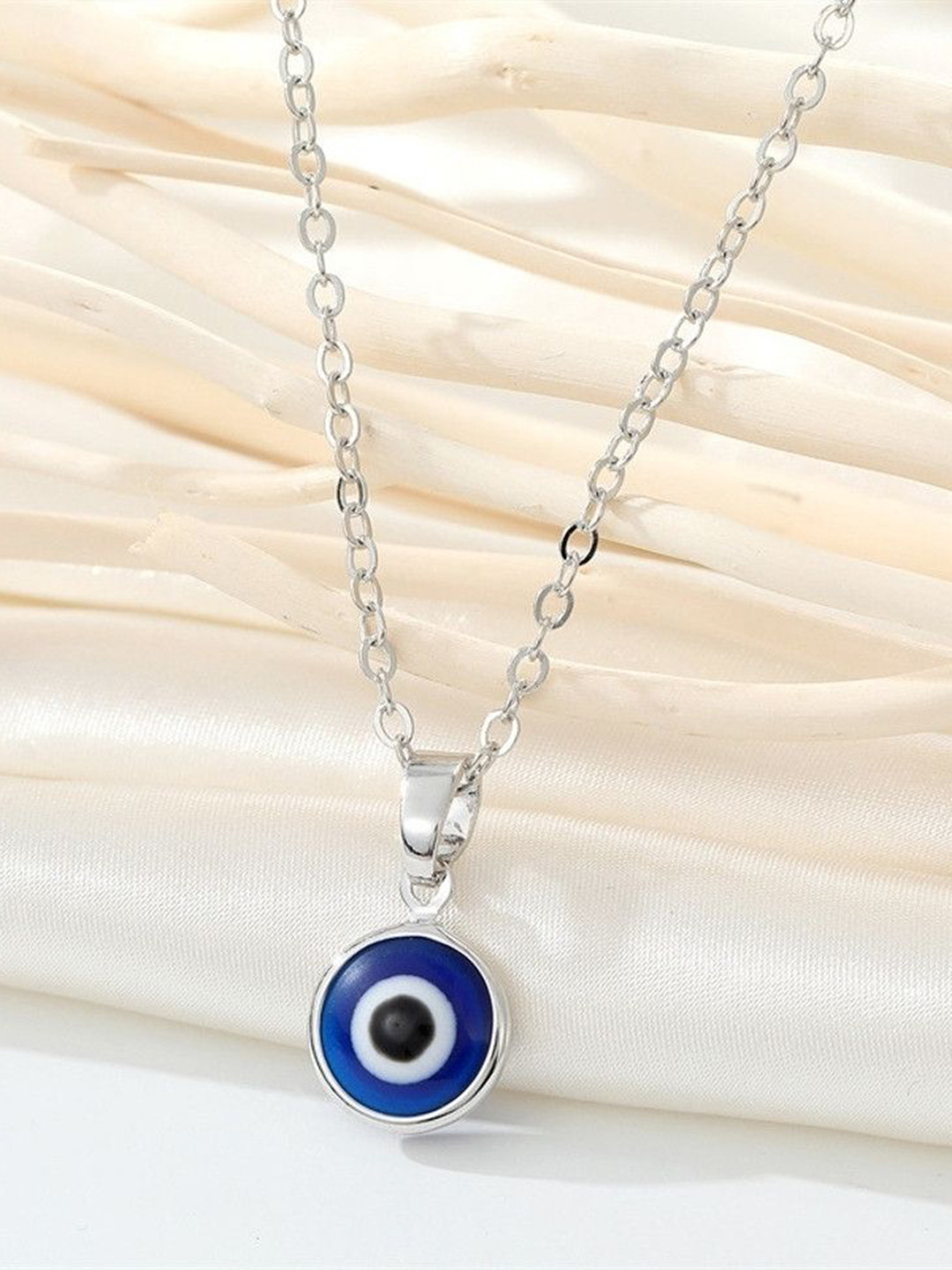 Teeragaj Stainless Steel Circular Pendants with Chains