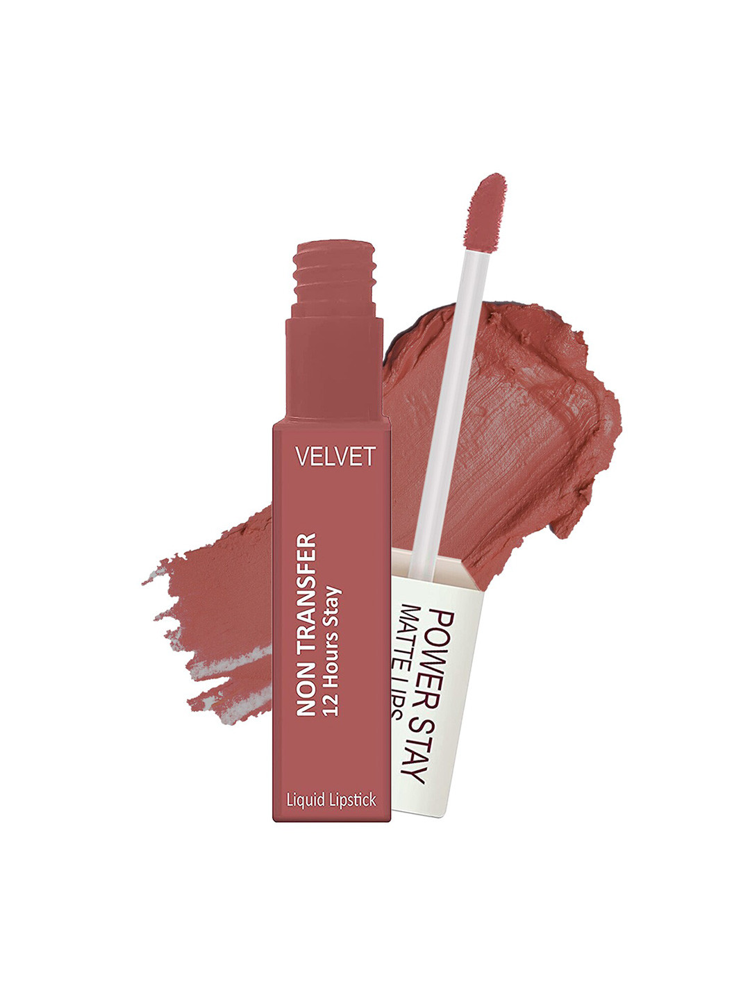 krayons Power Stay   Matte Non-Transfer Liquid Lipstick 4ml - Wow Nude