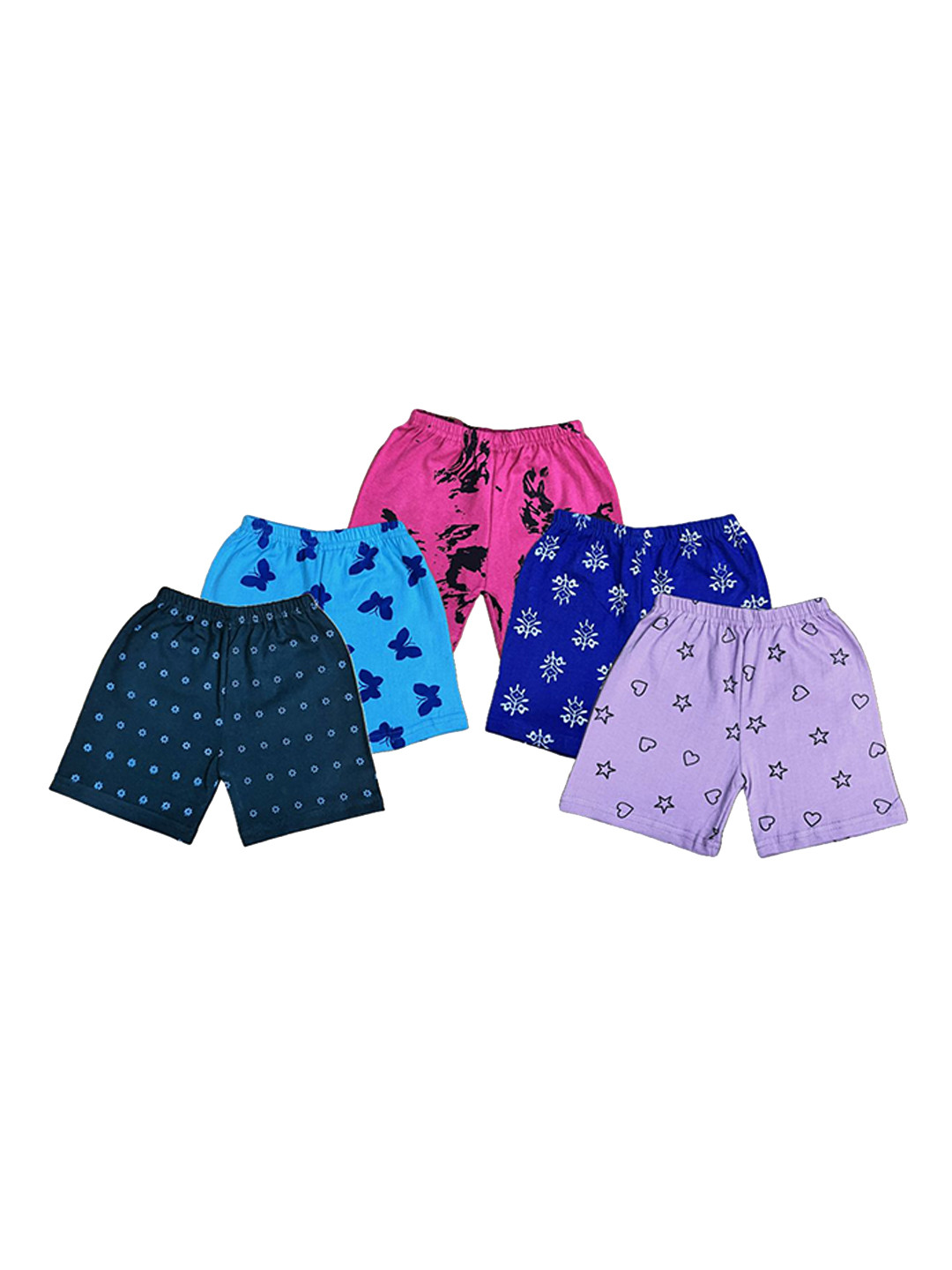 BAESD Infants Pack Of 5 Printed Cotton Boy Shorts Briefs K-PR-BLOOMER-101-102-103-104-105