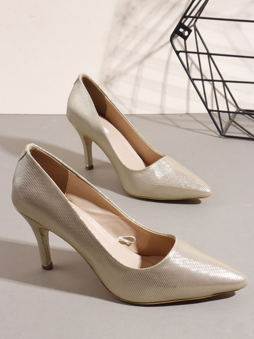 THE WHITE POLE Fashionable Trending Casual Stiletto Heel For Womens And Girls