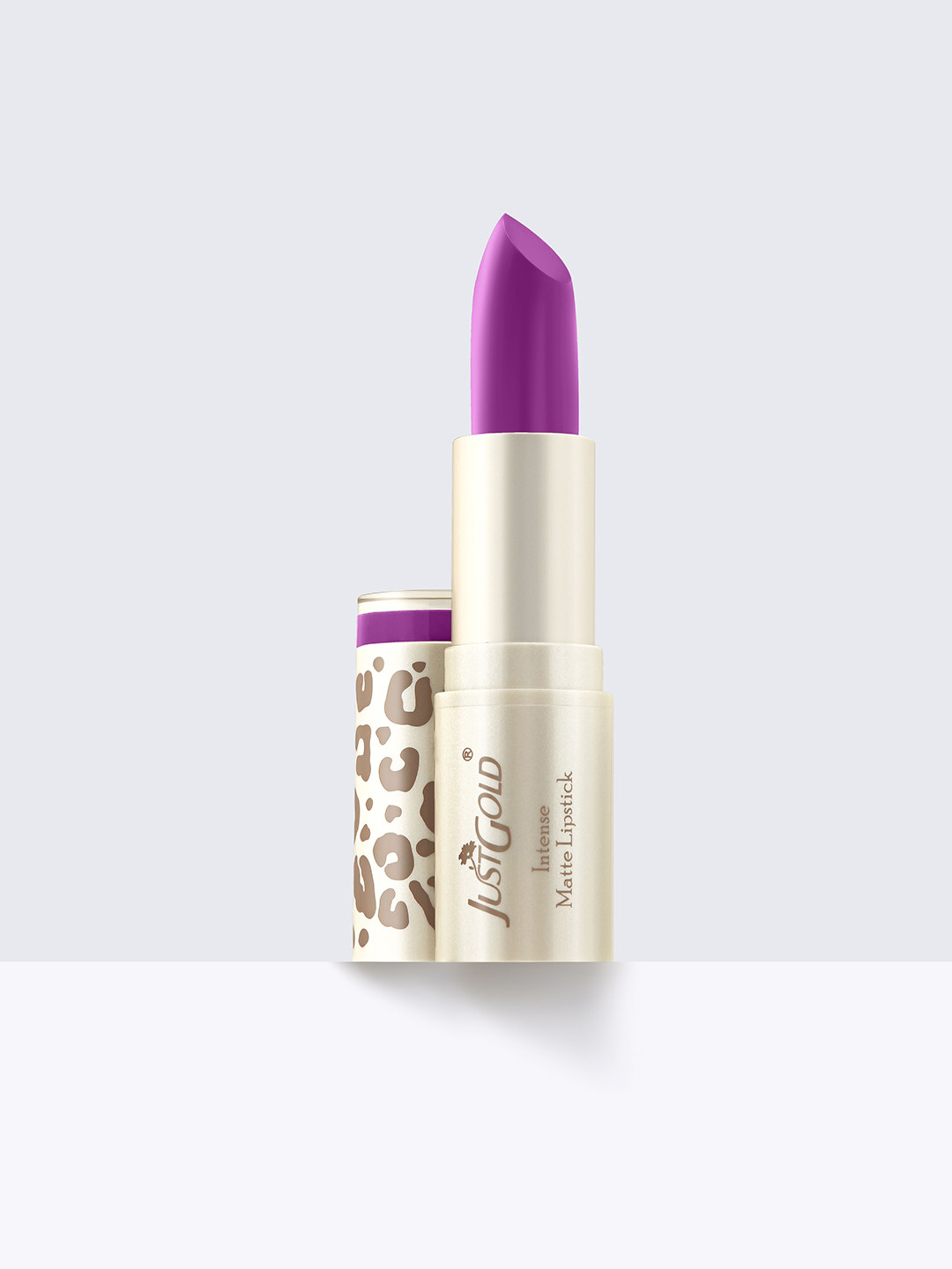 JUSTGOLD Intense Matte Long Lasting & Weightless Formula Lipstick - 4 g - Shade 216-Violet