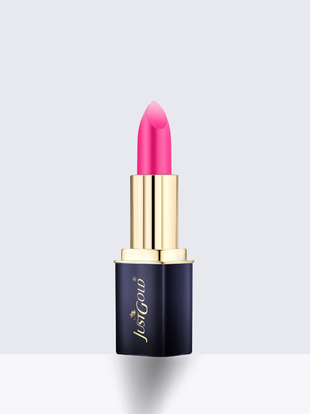 JUSTGOLD Texture Rich Long-Lasting Semi-Matte Finish Lipstick - 4 g - Shade 181- Fuchsia