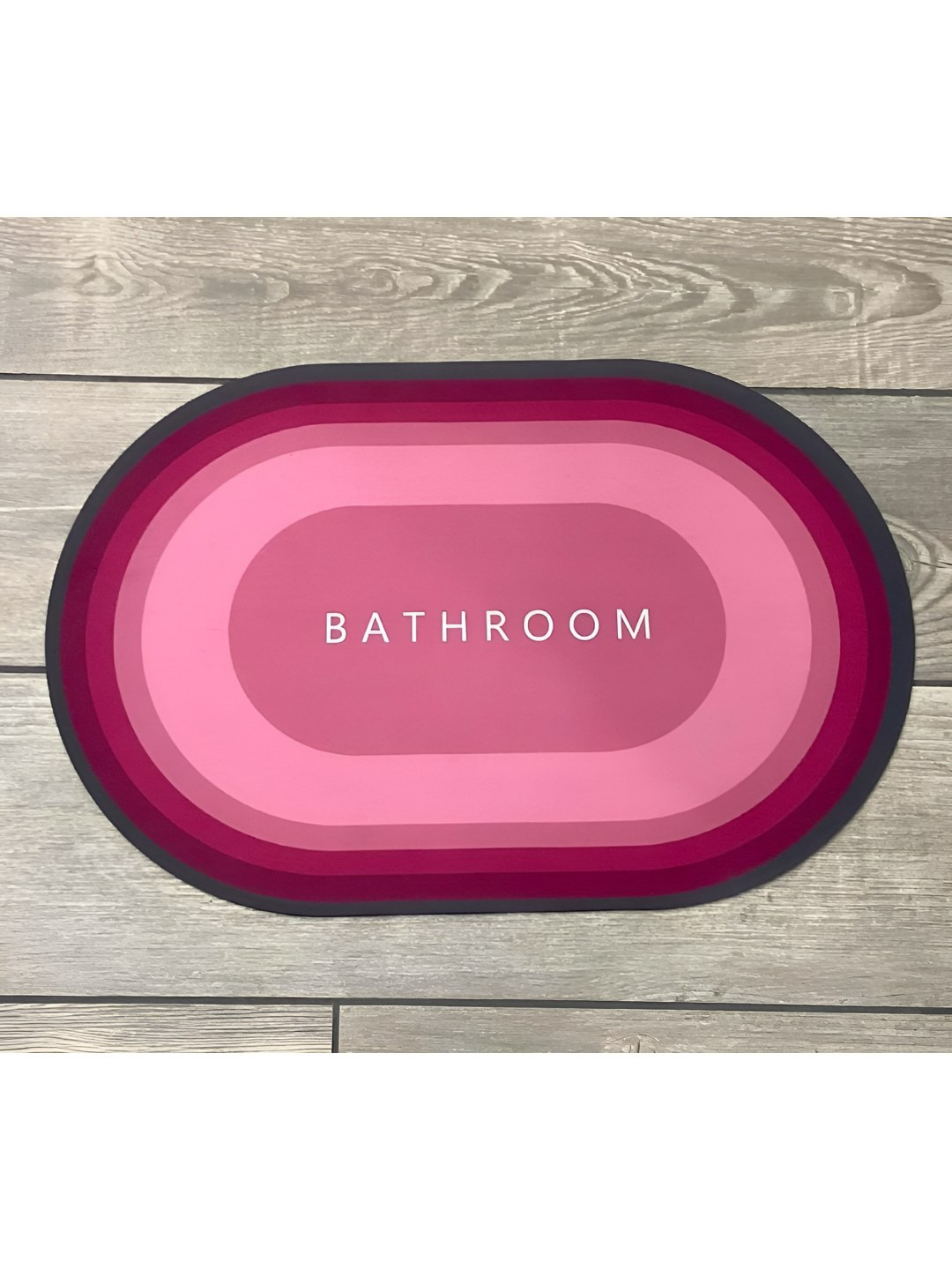 GBL COLLECTION Pink Other Water Resistant Floor Mat