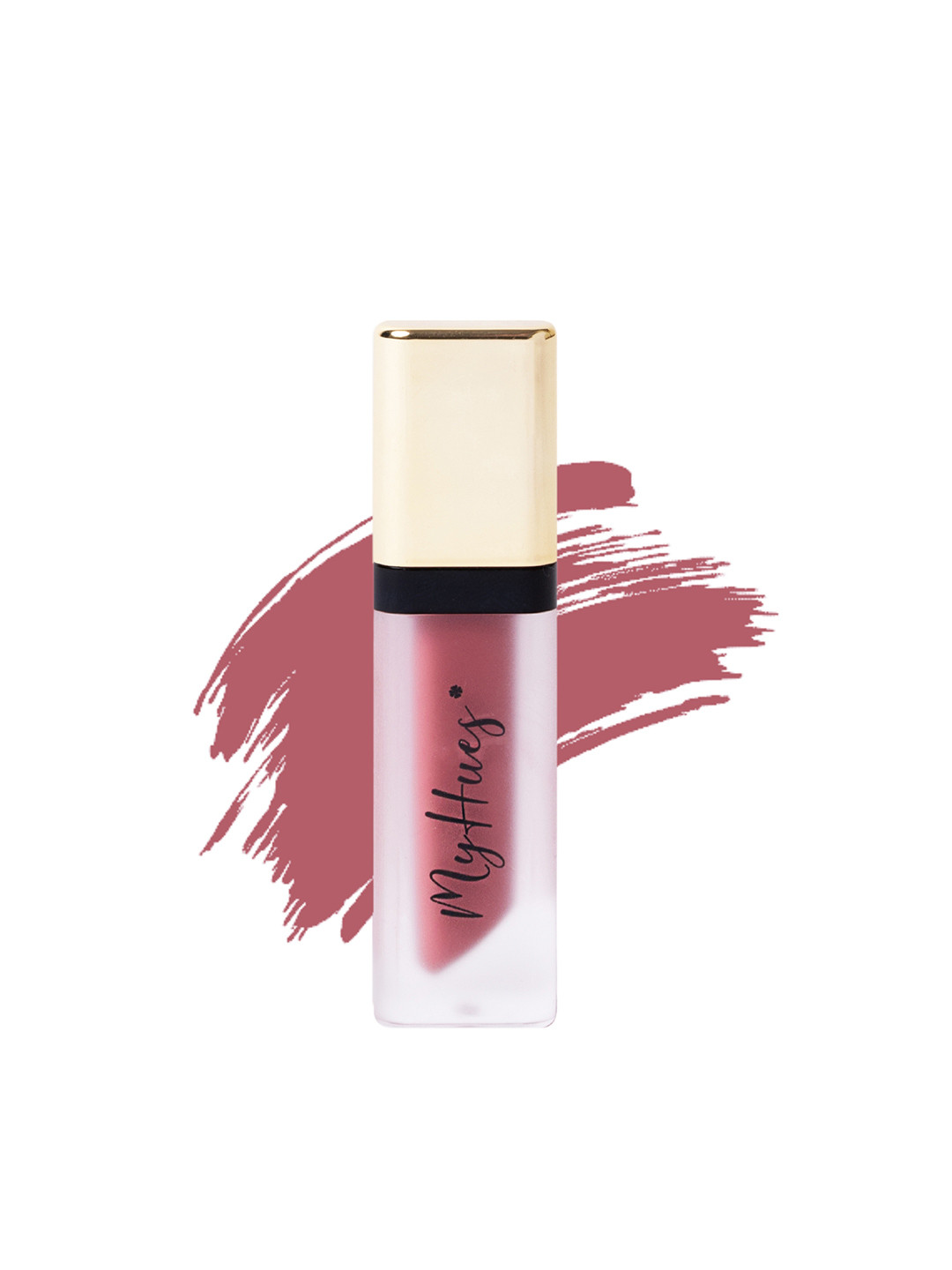 MyHues Comfort Matte Liquid Lipstick - 5 ml - Rose Gulla