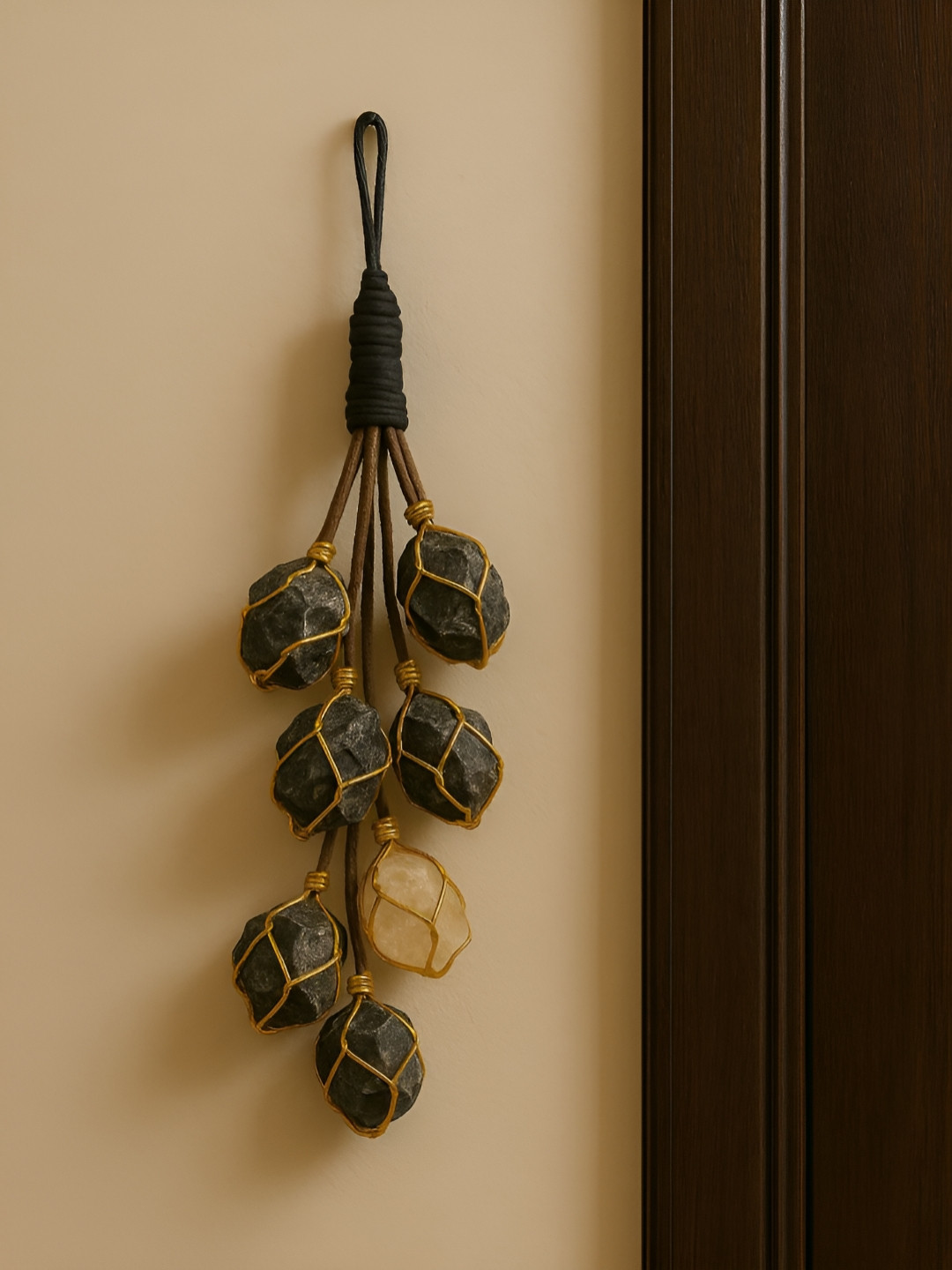 Zhupuk Crystal Rusty Hall Wall Hangings-5.9In