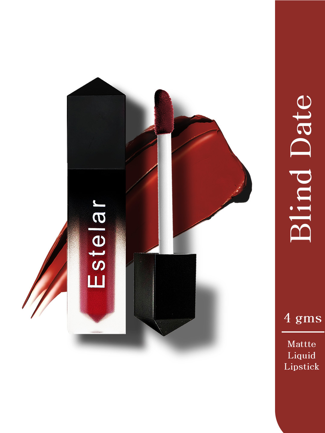 Estelar Long Lasting Matte Liquid Lipstick With Jojoba Oil - 4 g - Magenta Blind Date