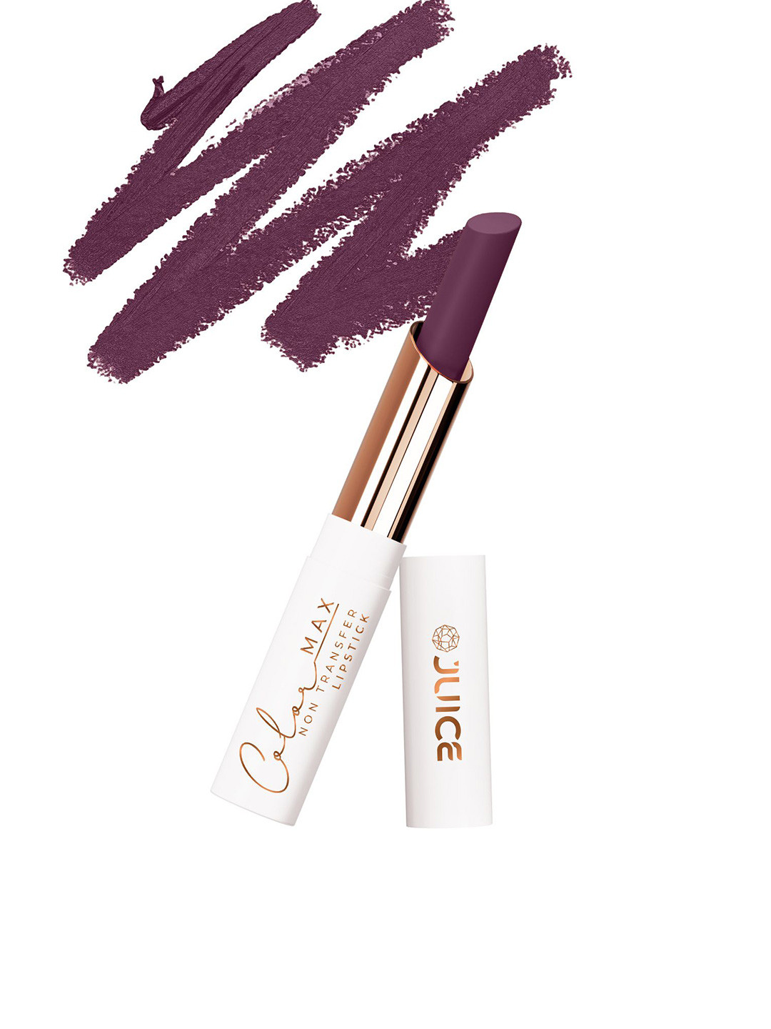 JUICE Color Max Non Transfer Lightweight Lipstick- 2.3 g- Plum-Tastic-M14