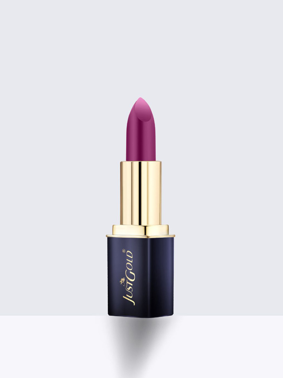 JUSTGOLD Texture Rich Long Lasting Semi-Matte Finish Lipstick - 4 g - Shade 182 - Magenta