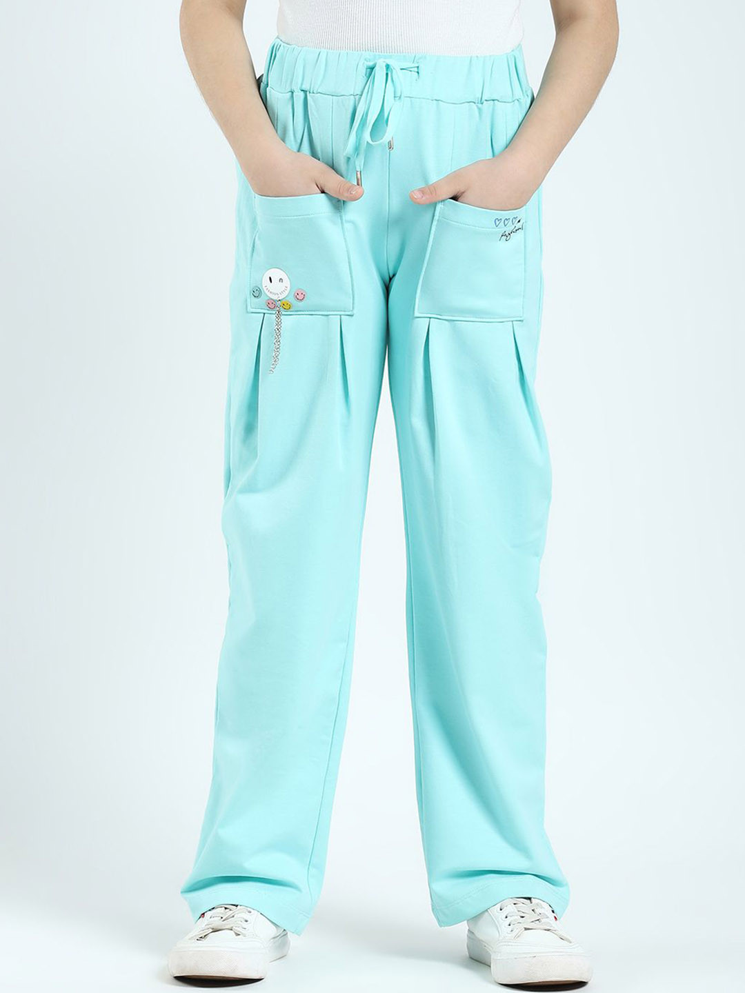 Monte Carlo Girls Printed Lower Track Pants