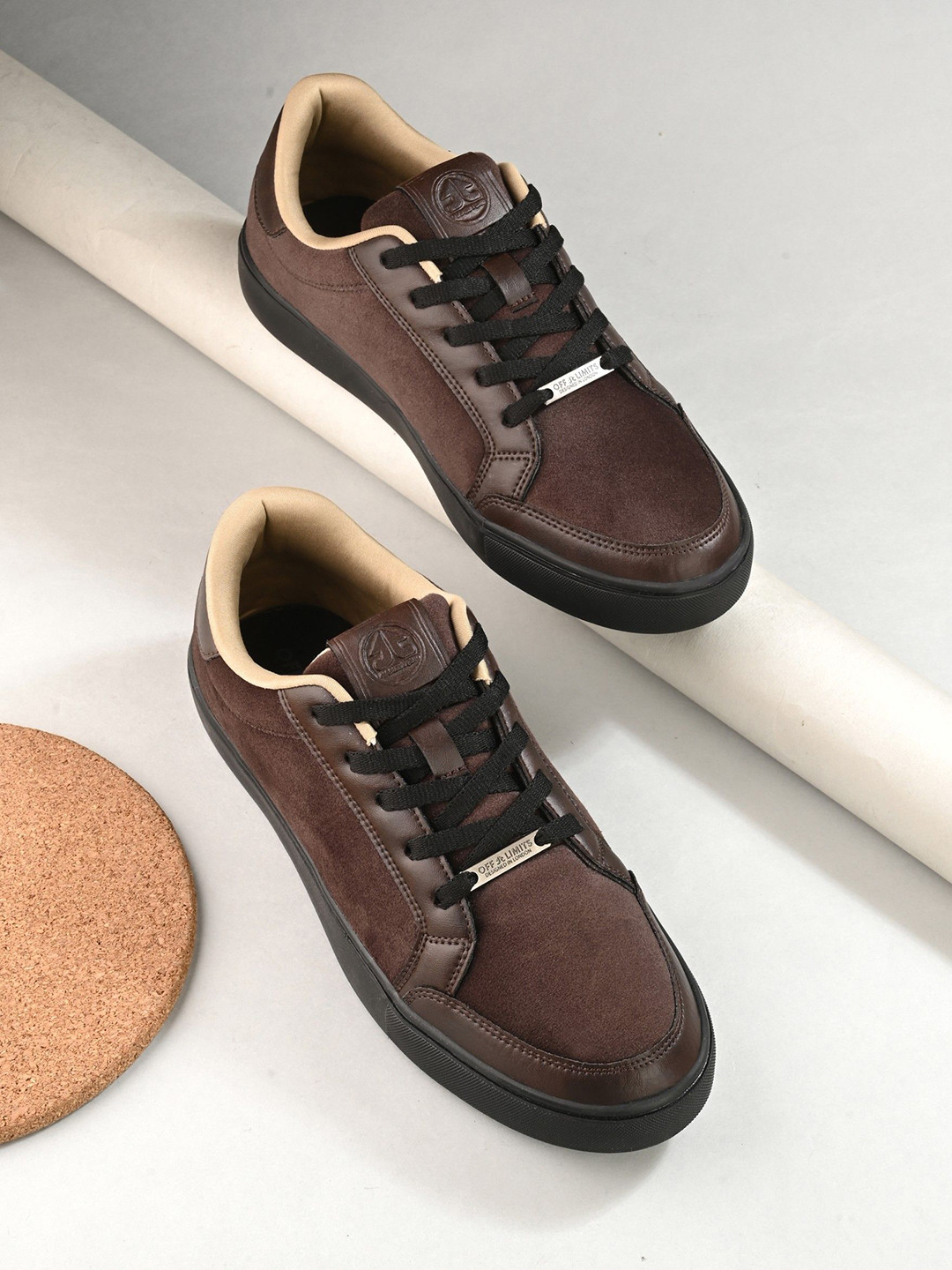 OFF LIMITS Men Oxford Velvet Sneakers