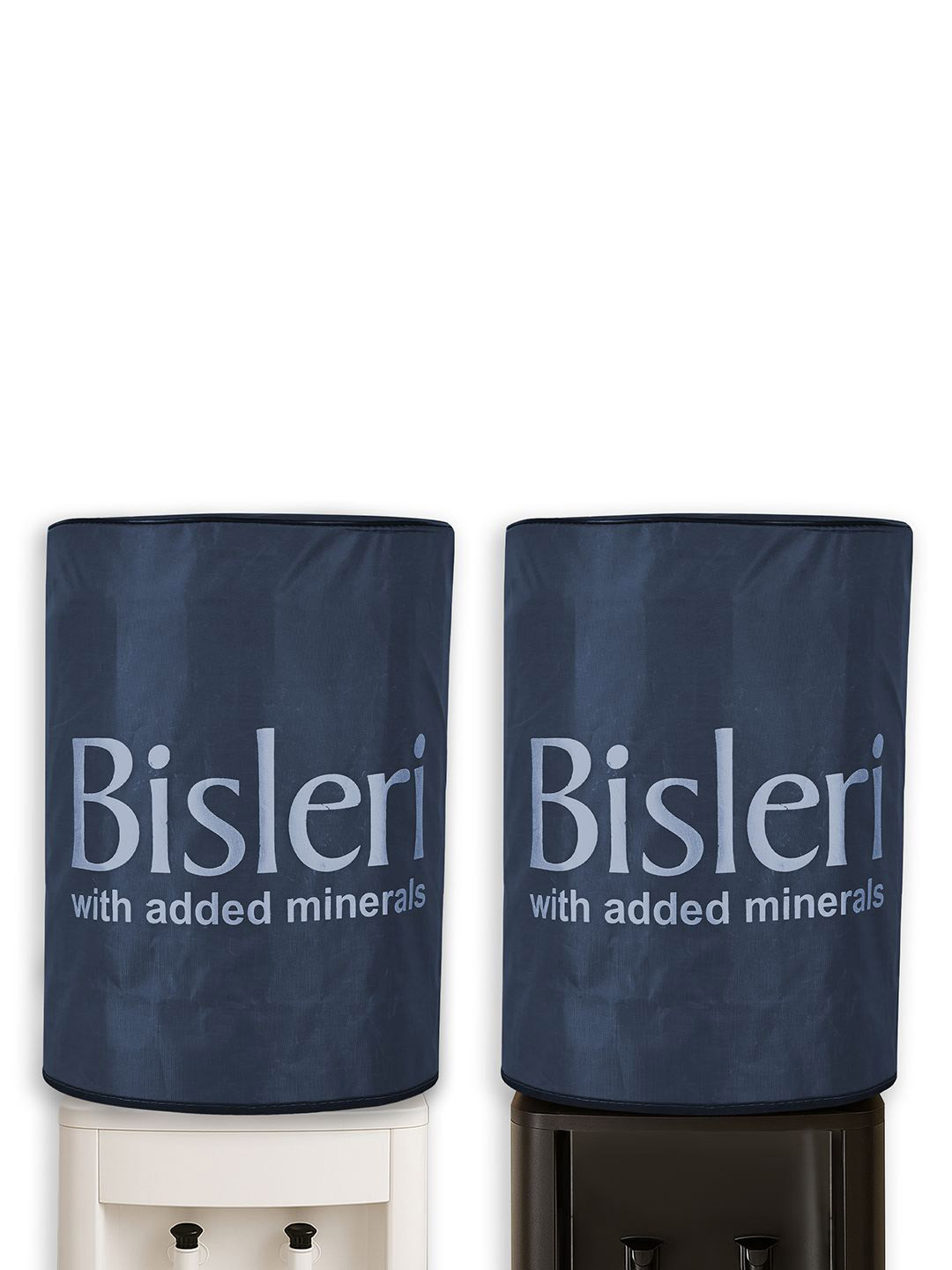 Kuber Industries 2Pcs Blue & Grey Printed Water Camper Covers