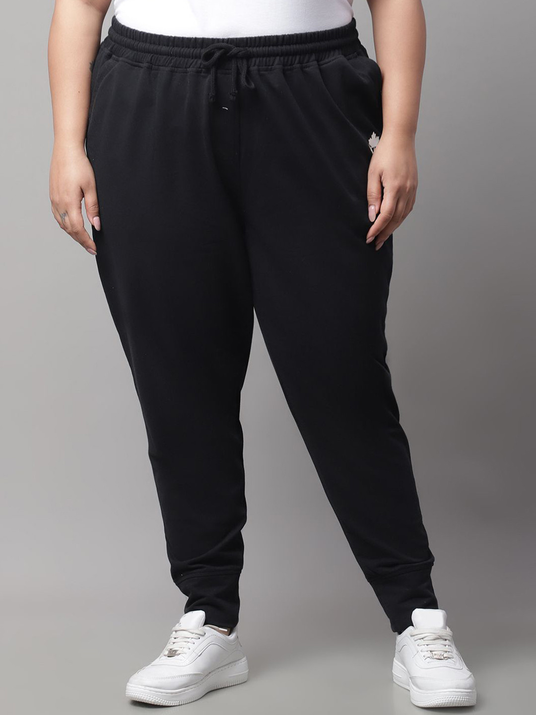 A AND K Women Plus Size Cotton Joggers