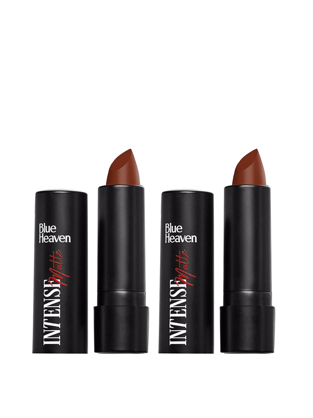 Blue Heaven Set of 2 Intense Matte Moisturising Lipstick 4 g each - Chocolate Swirl
