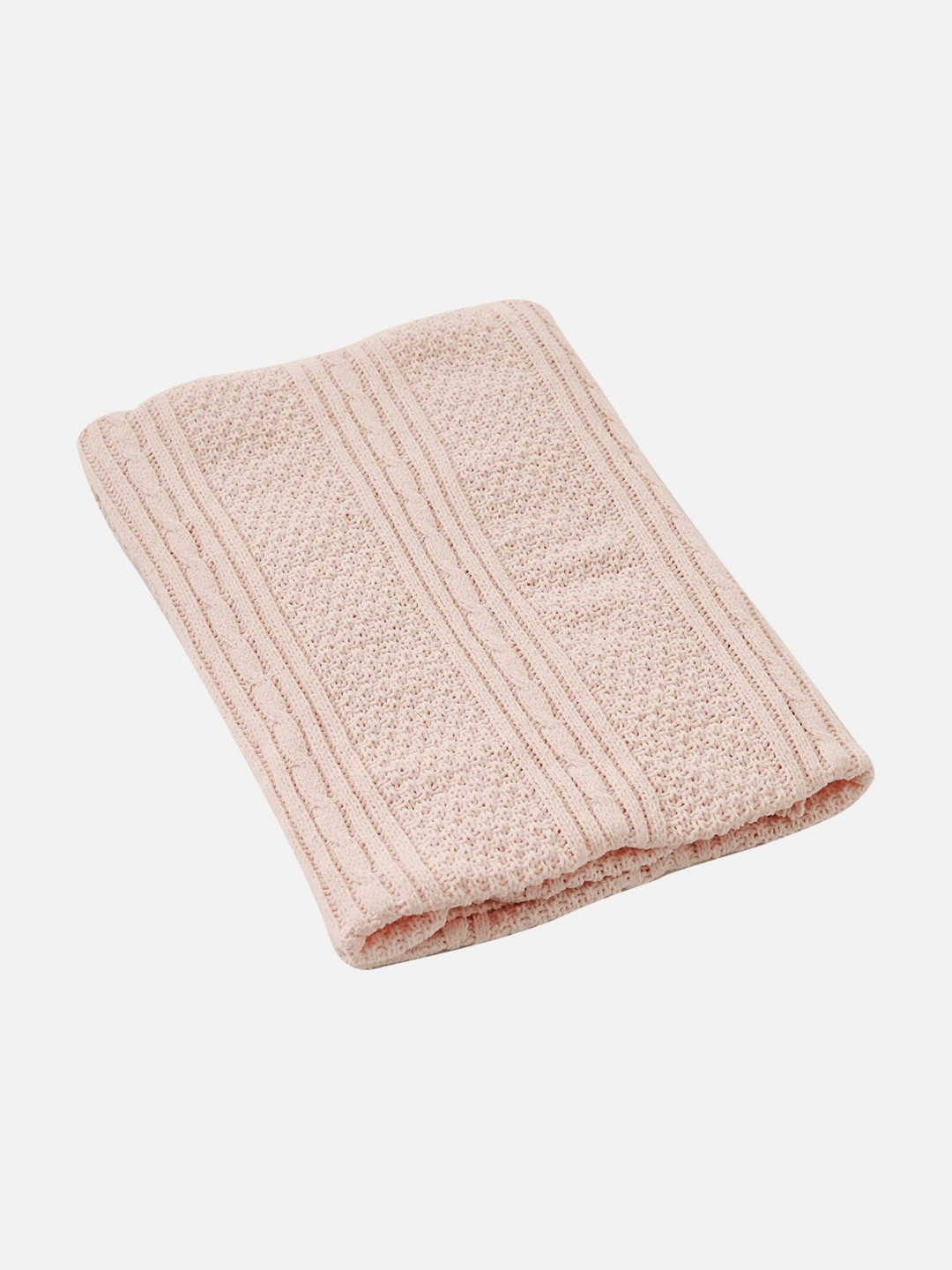Juniors by Babyshop Kids Pink Striped Single Bed Blanket