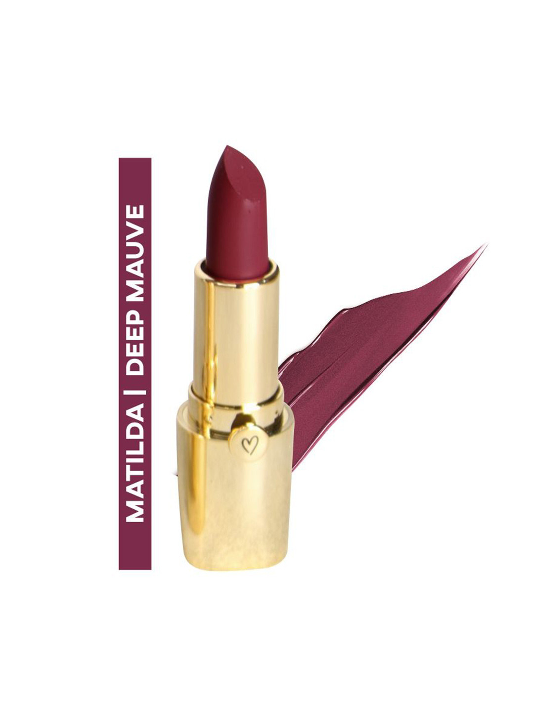 Dunamiss Cosmetics Waterproof Satin Bullet Lipstick - 3.8 g - Matilda (Deep Mauve)