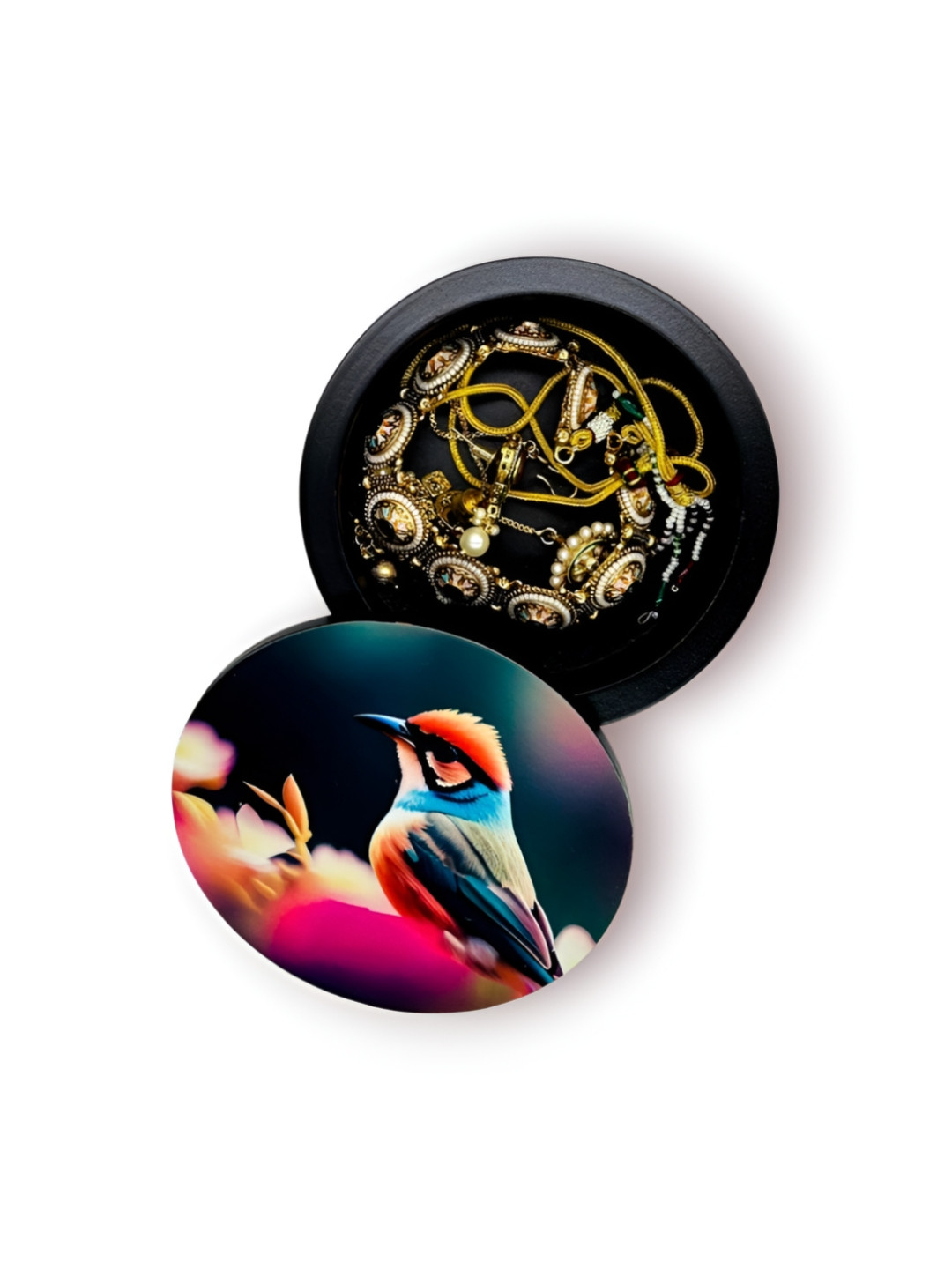 Angira handicrafts Blue Regular Jewellery Organiser