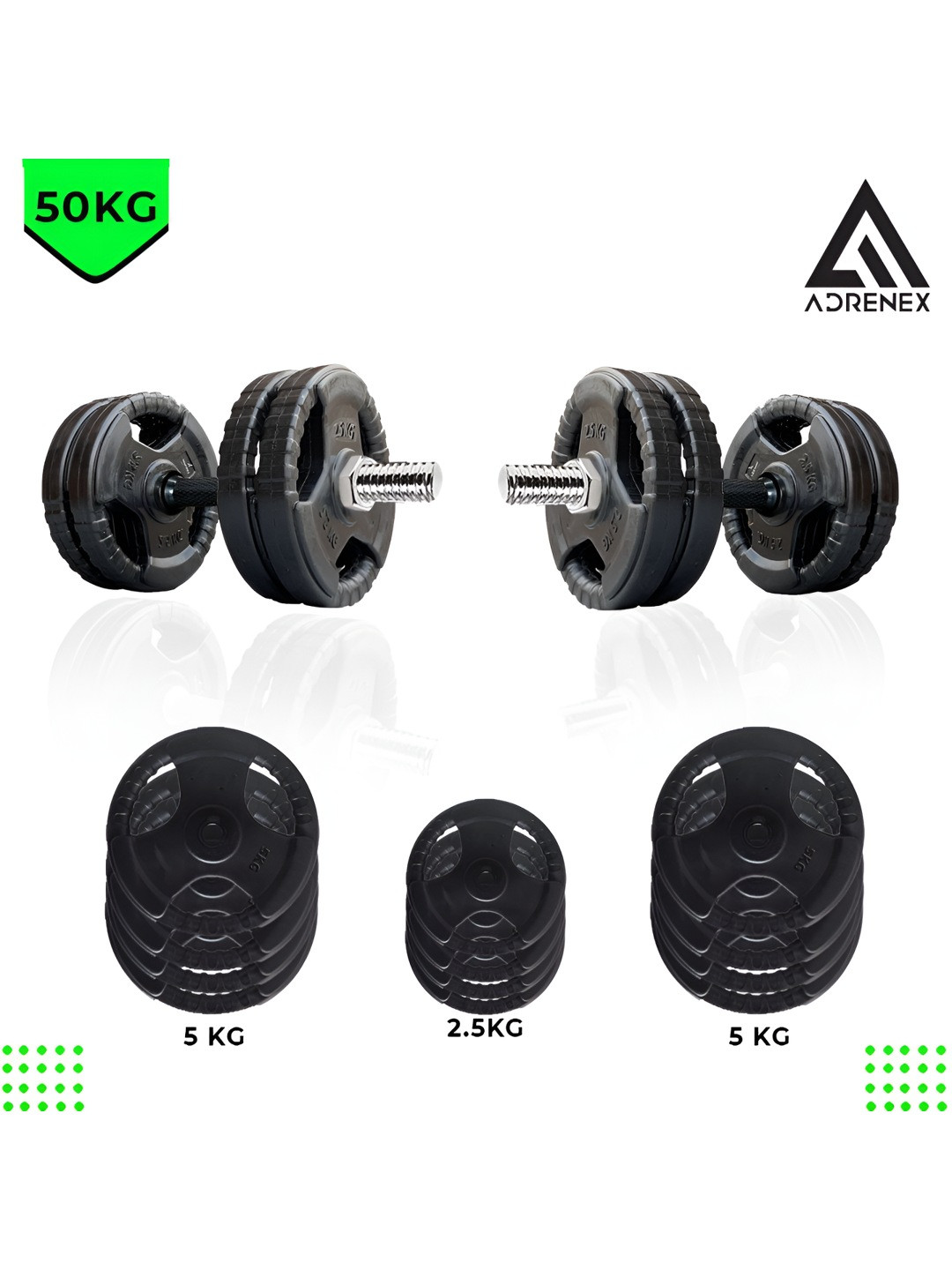 ADRENEX Set Of 13 Home Gym Combo